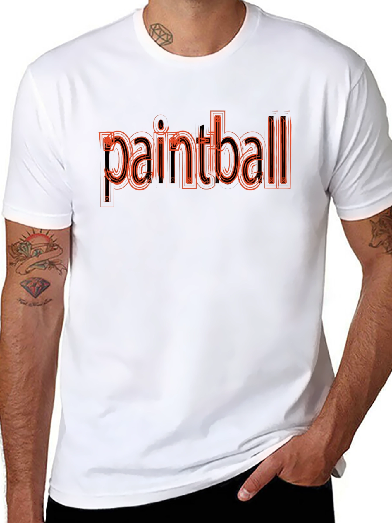Paintball Graphic Tee - Cool Sportswear