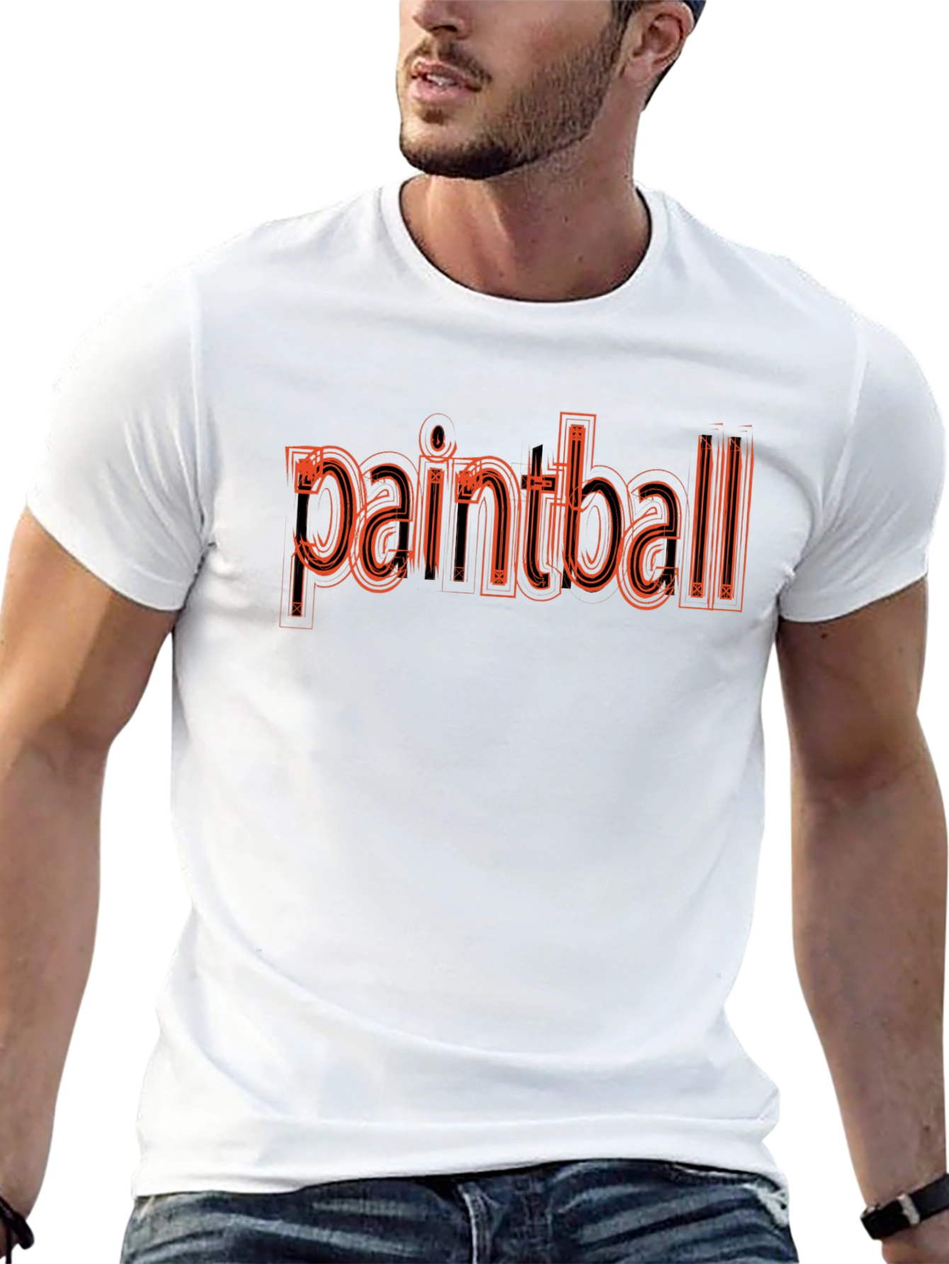 Paintball Graphic Tee - Cool Sportswear