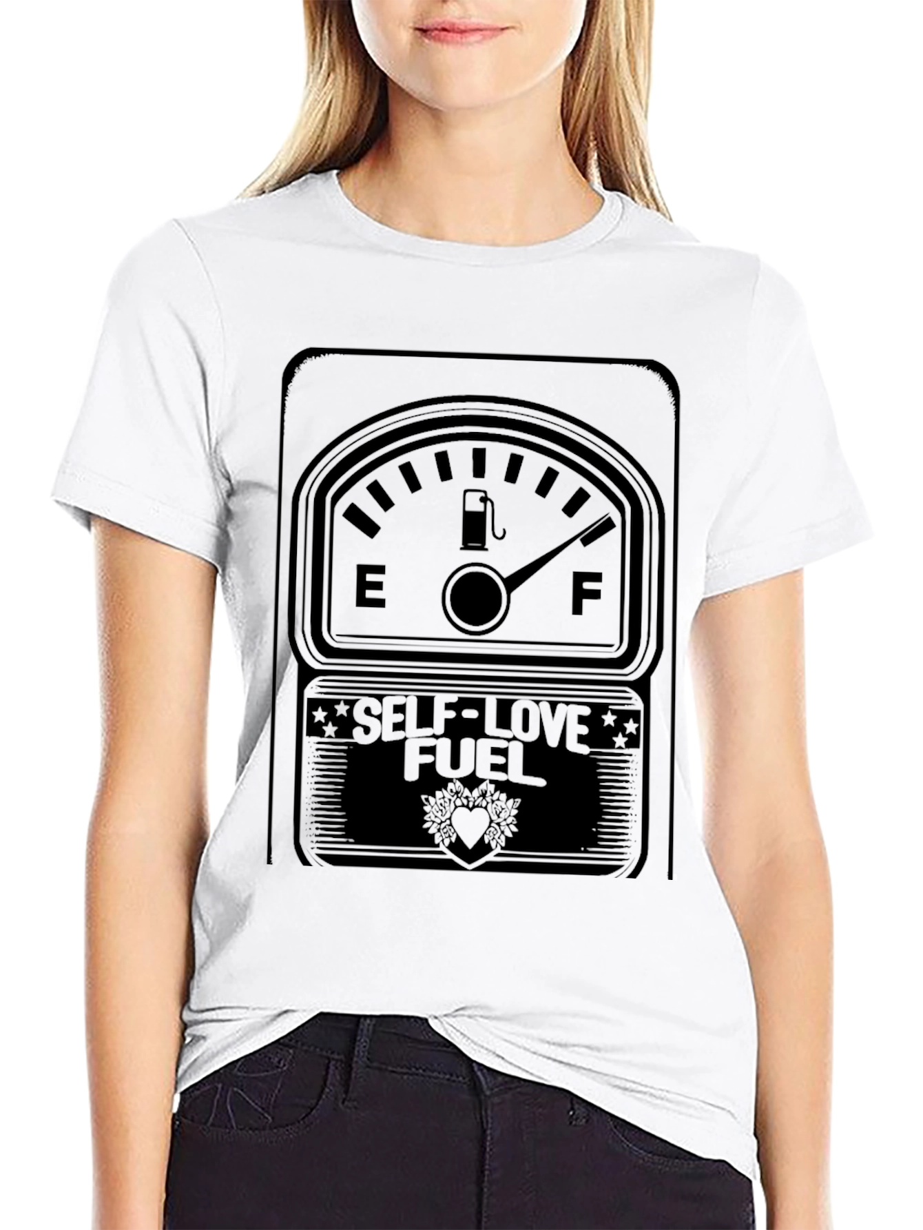 Self-Love Fuel T-Shirt - Empowering Graphic Tee