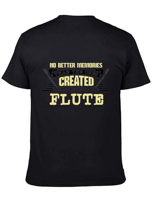 Flute Player T-Shirt: No Better Memories