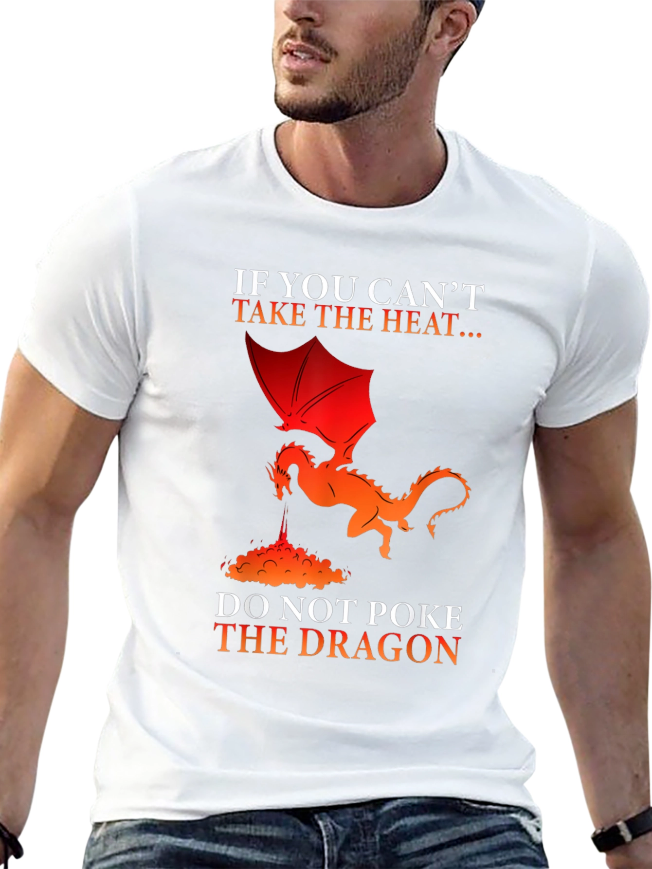 Dragon Graphic T-Shirt - Heat Warning Tee