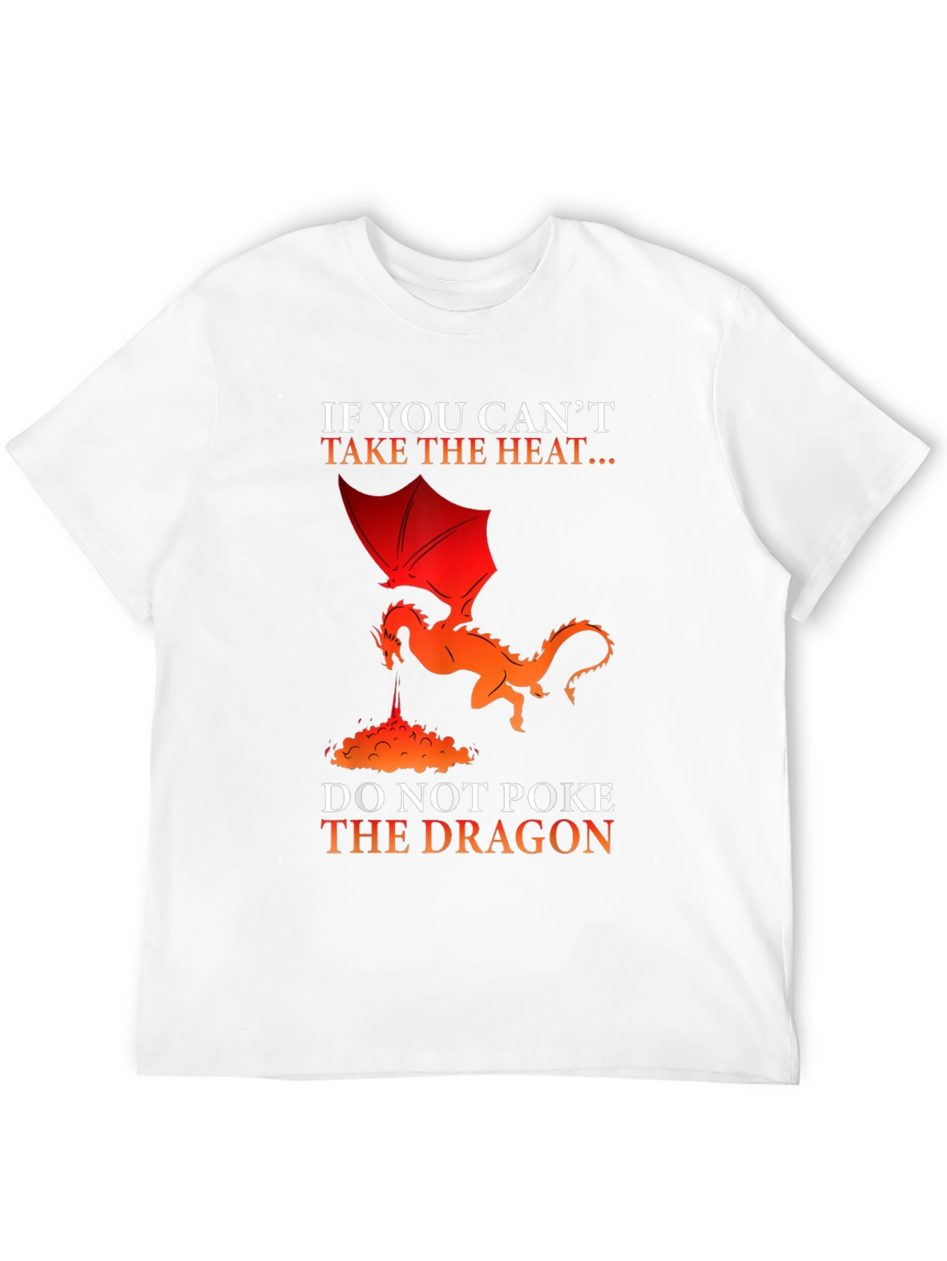 Dragon Graphic T-Shirt - Heat Warning Tee