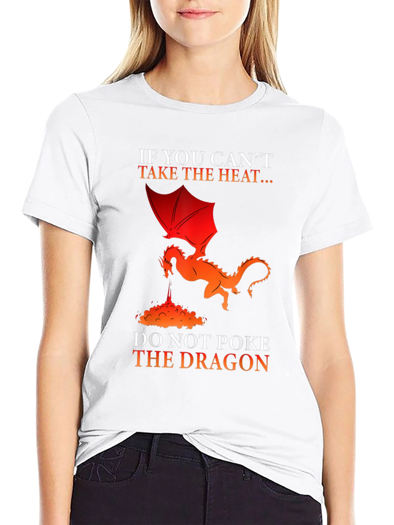 Dragon Graphic T-Shirt - Heat Warning Tee