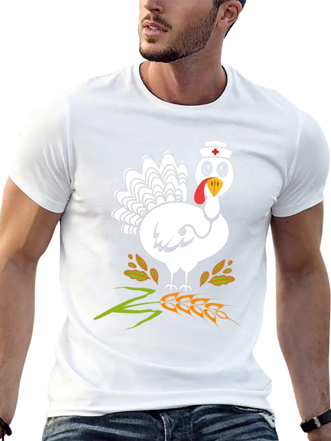 Nurse Turkey Thanksgiving T-Shirt
