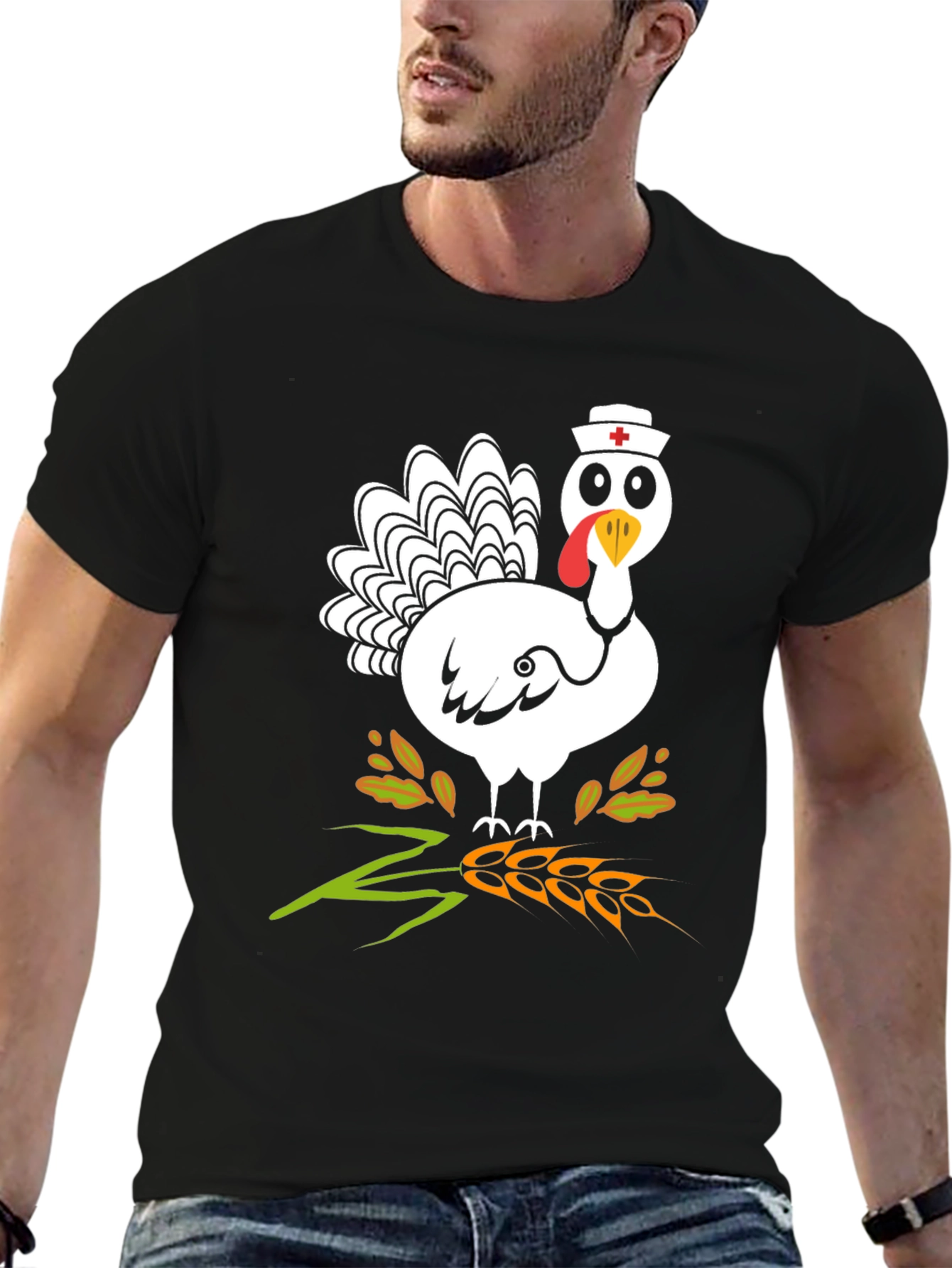 Nurse Turkey Thanksgiving T-Shirt