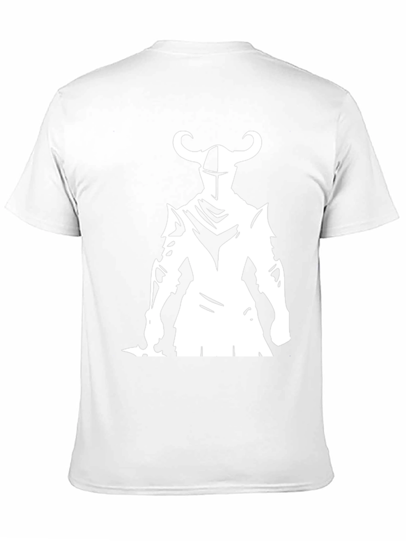 Knight Graphic Tee - Black Cotton Blend