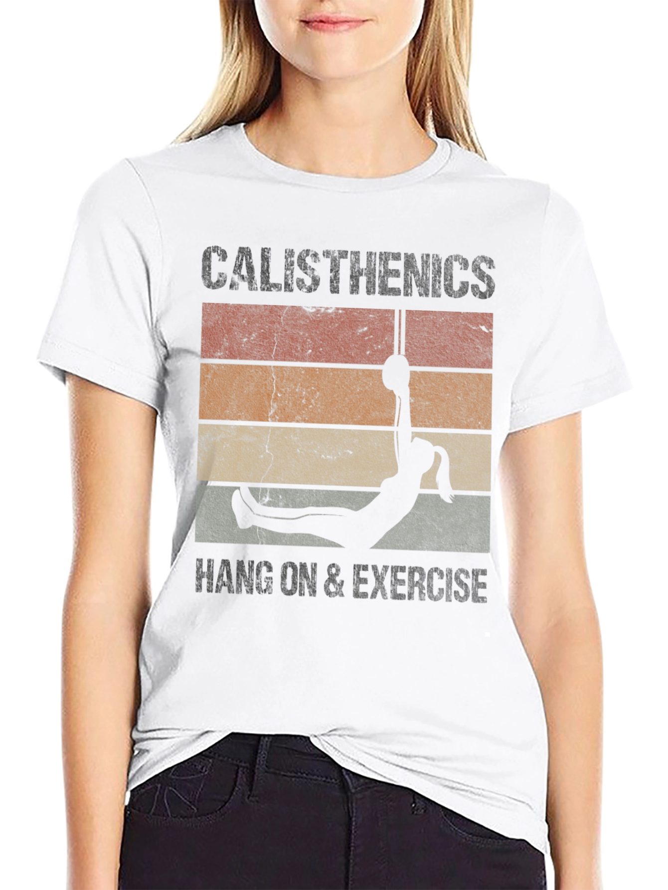 Calisthenics Hang On & Exercise T-Shirt