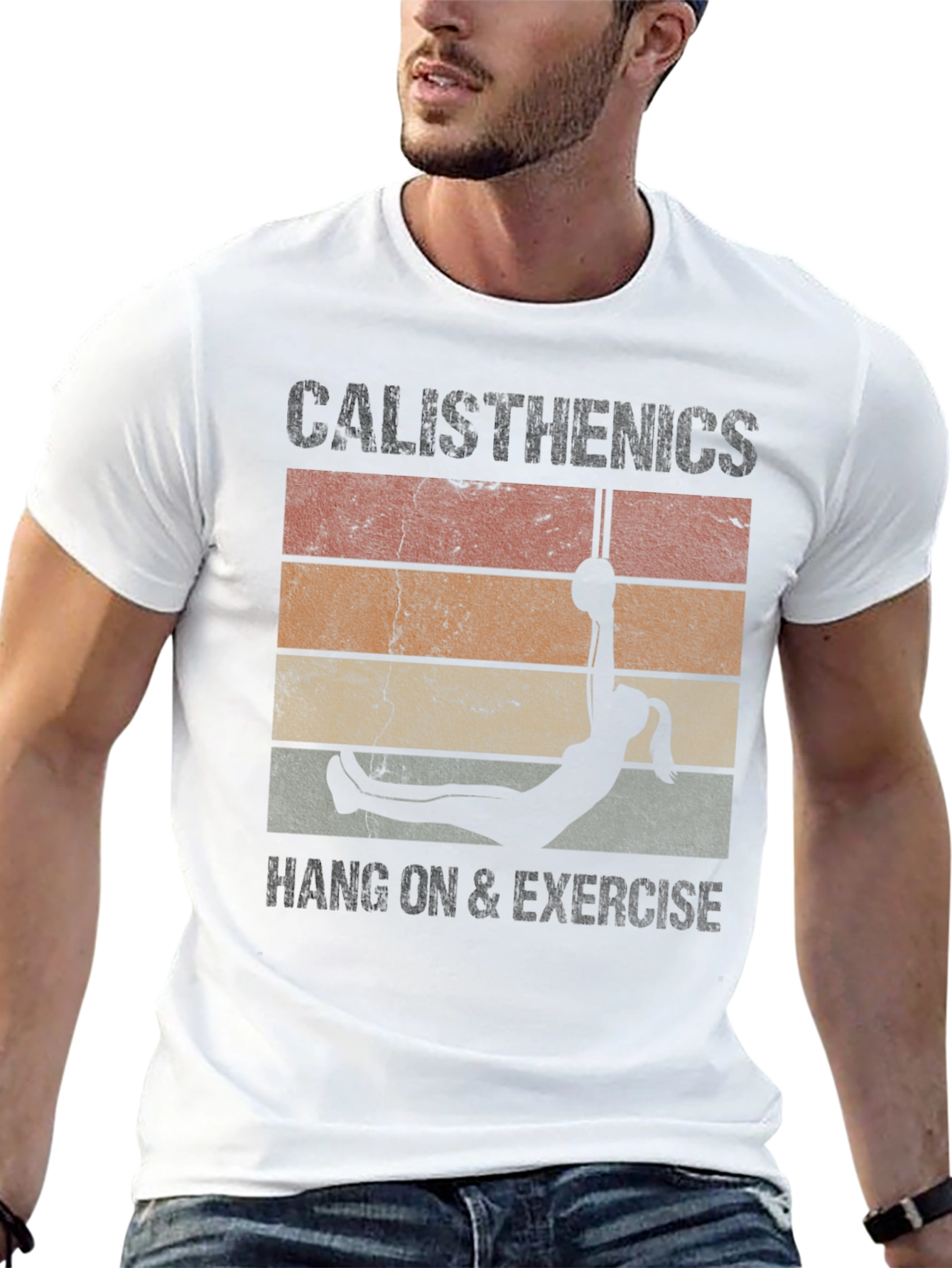 Calisthenics Hang On & Exercise T-Shirt