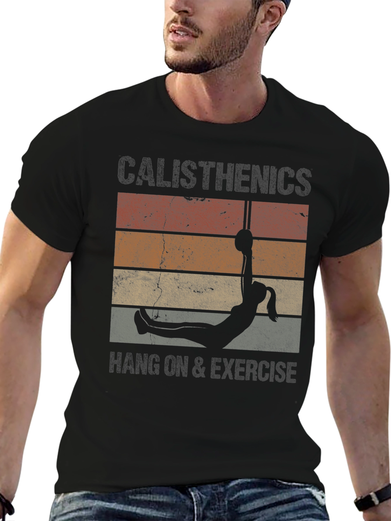Calisthenics Hang On & Exercise T-Shirt