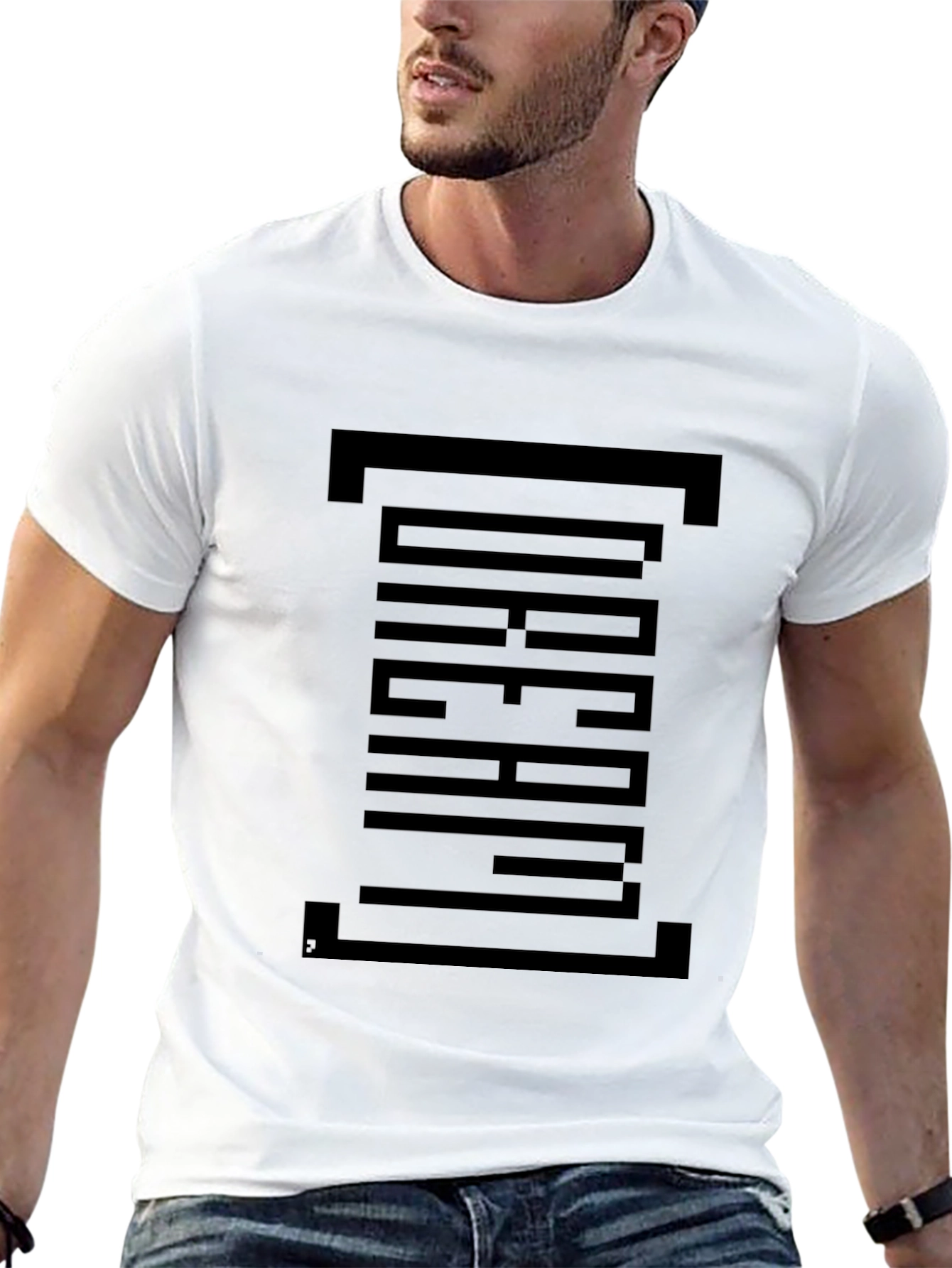 Dream Graphic Print Black T-Shirt