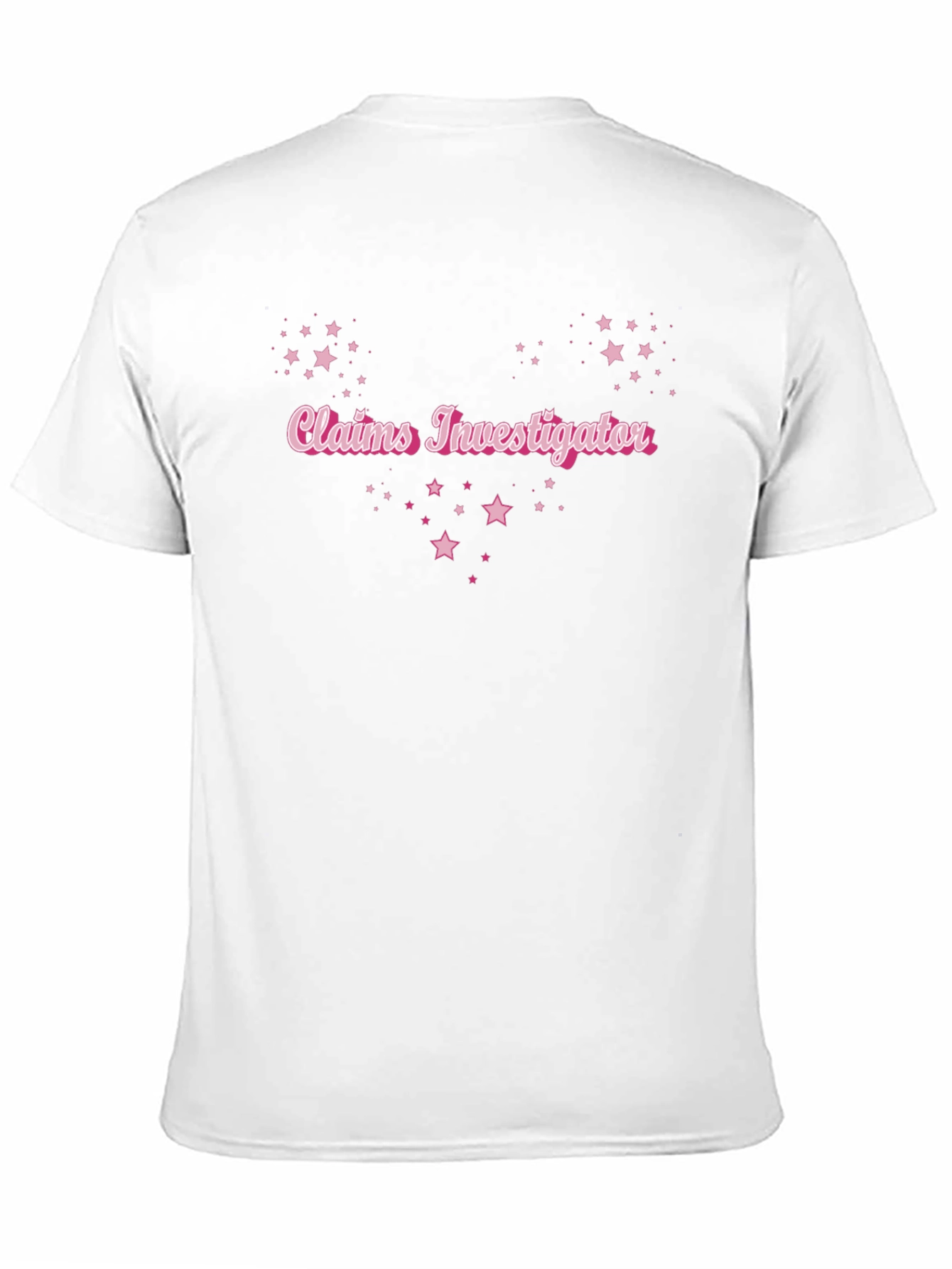 Claims Investigator Starry Tee - Sleek Black Shirt
