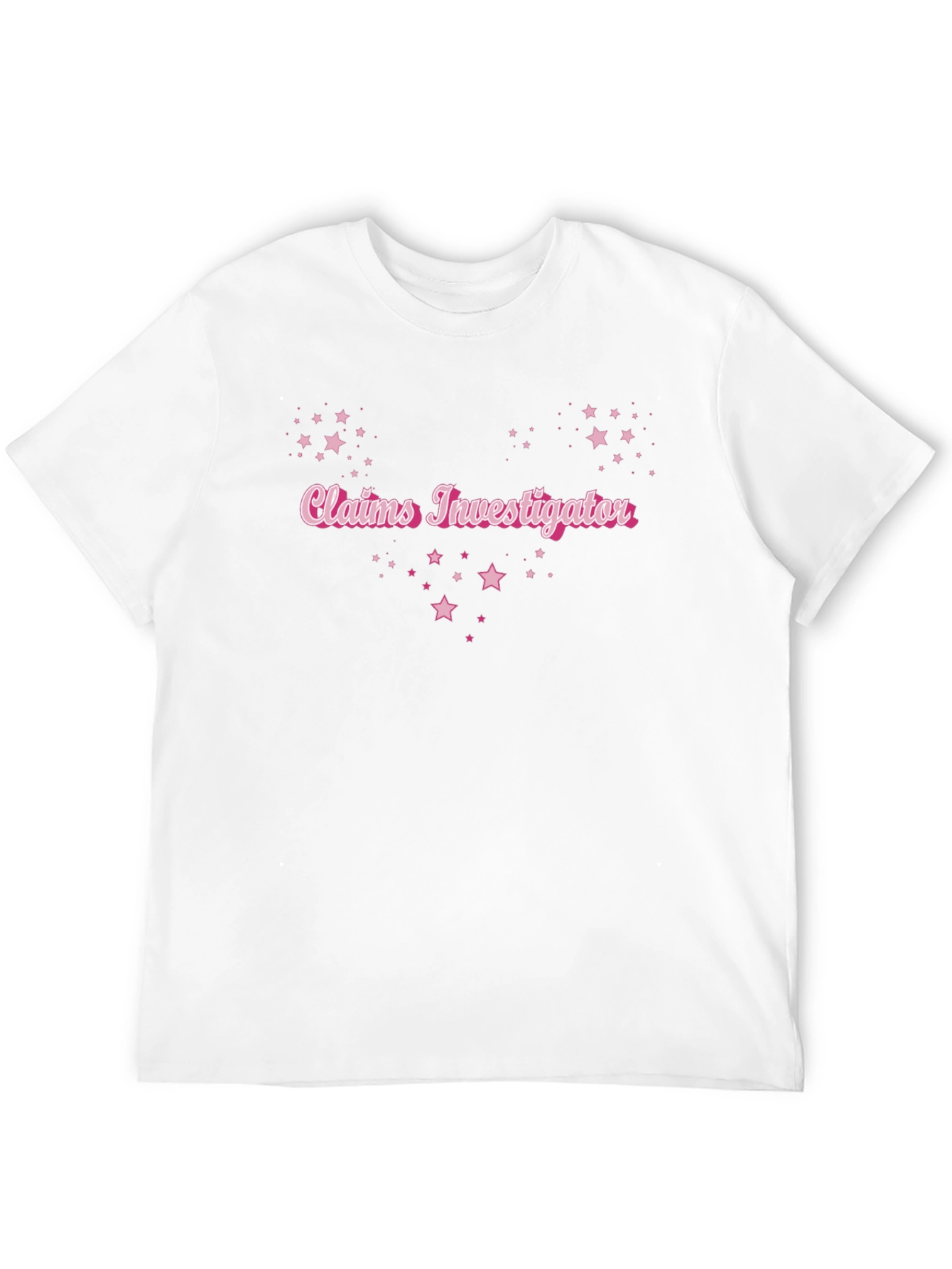 Claims Investigator Starry Tee - Sleek Black Shirt