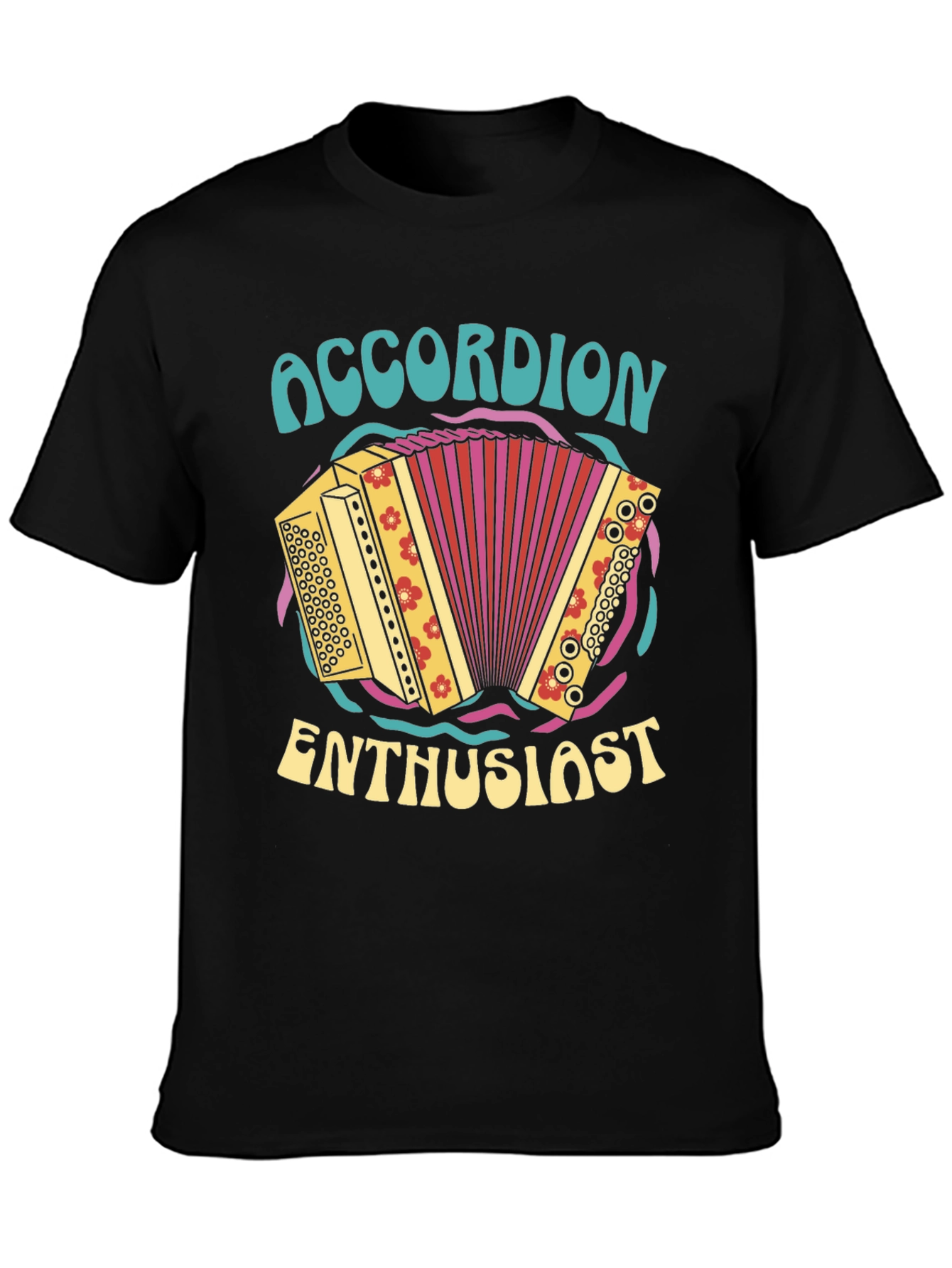 Accordion Enthusiast Graphic Tee