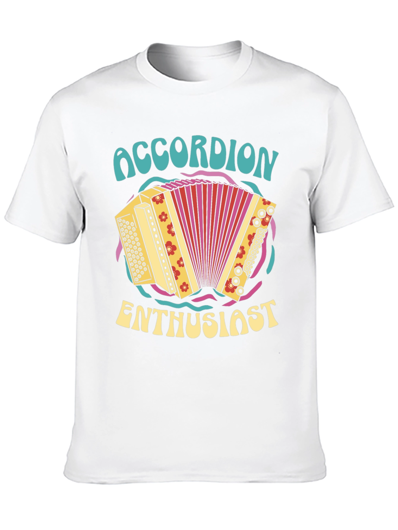 Accordion Enthusiast Graphic Tee
