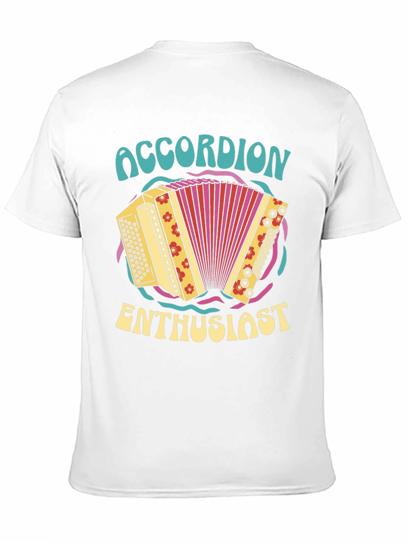 Accordion Enthusiast Graphic Tee