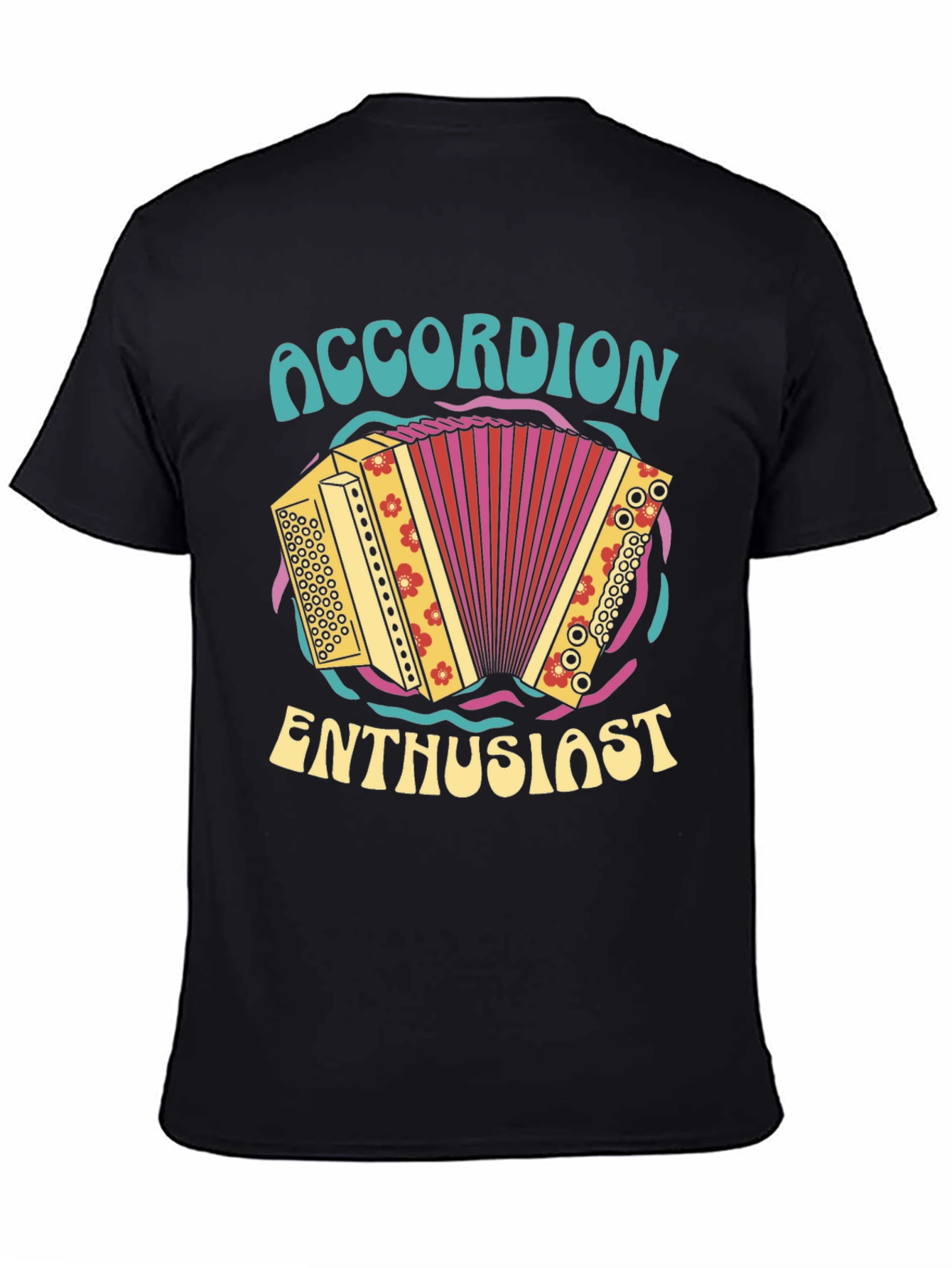 Accordion Enthusiast Graphic Tee