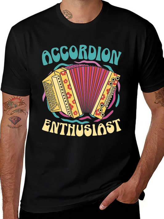 Accordion Enthusiast Graphic Tee