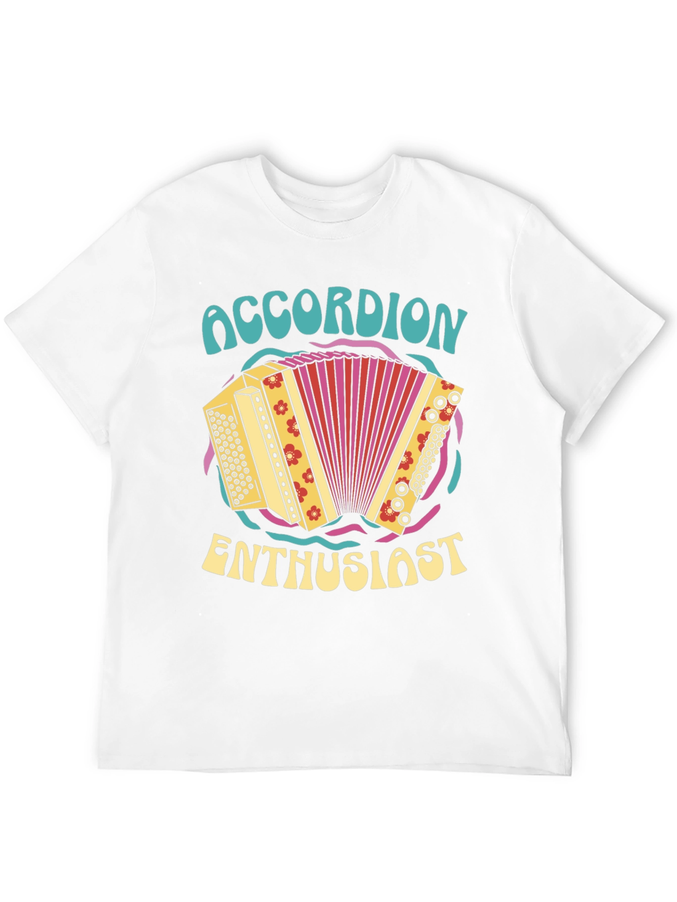Accordion Enthusiast Graphic Tee