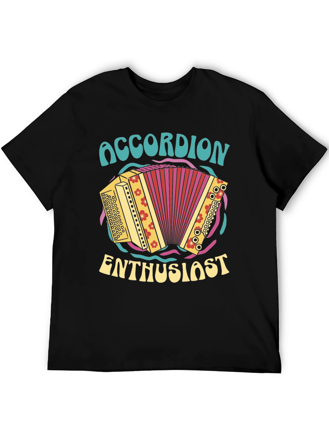 Accordion Enthusiast Graphic Tee