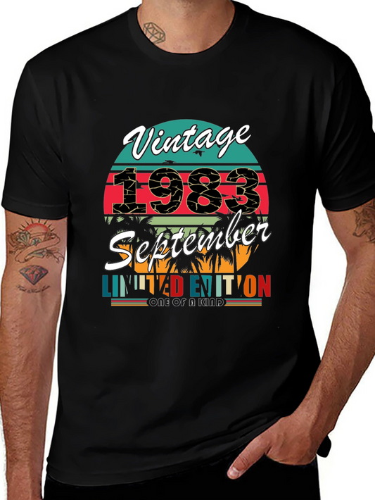 Vintage 1983 September Limited Edition T-Shirt