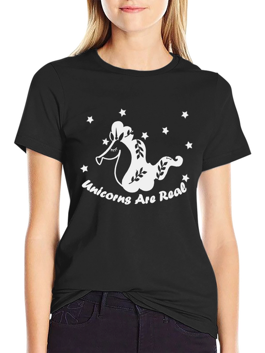 Unicorns Are Real Graphic T-Shirt
