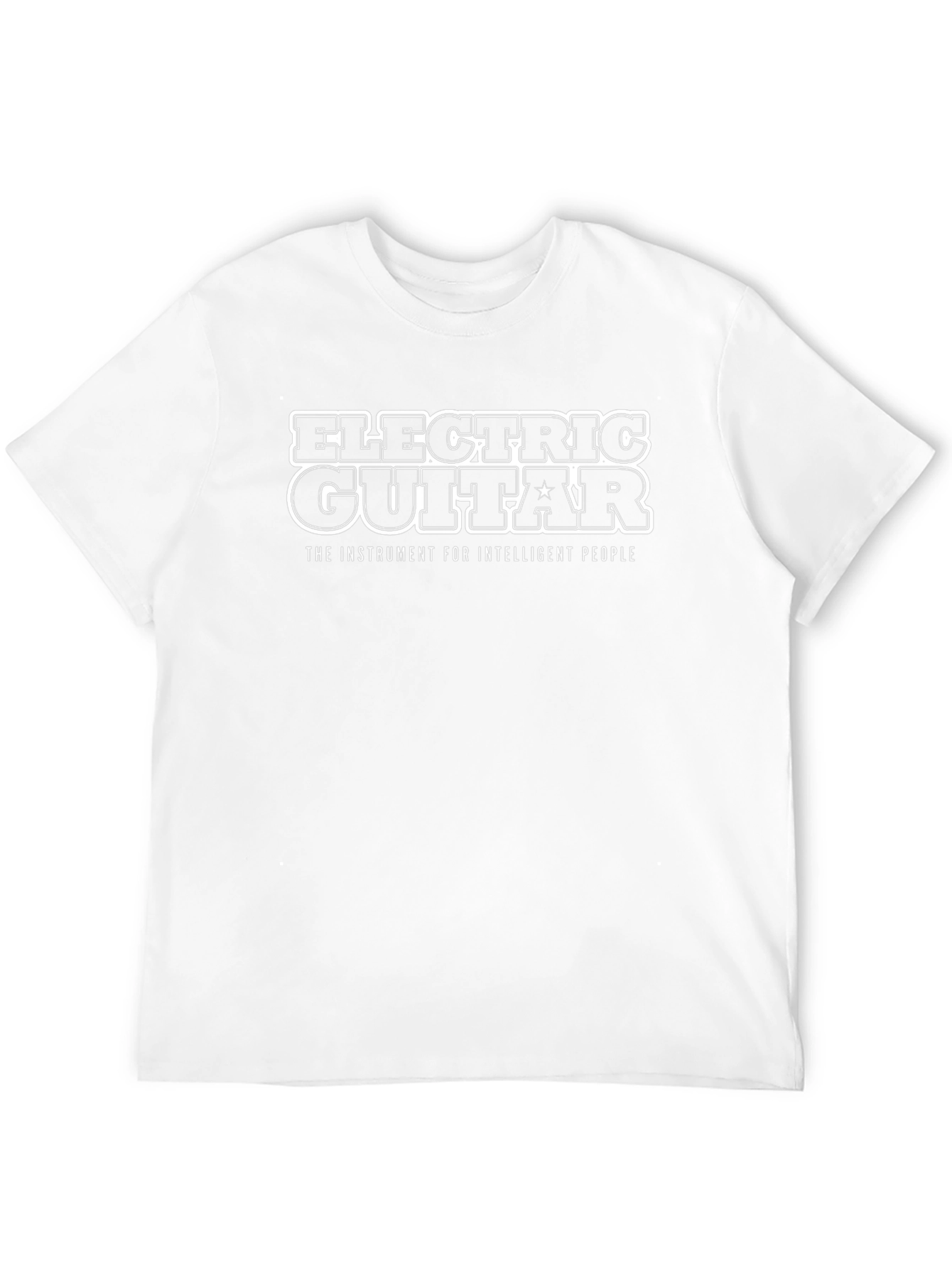 Electric Guitar T-Shirt - For Intelligent People