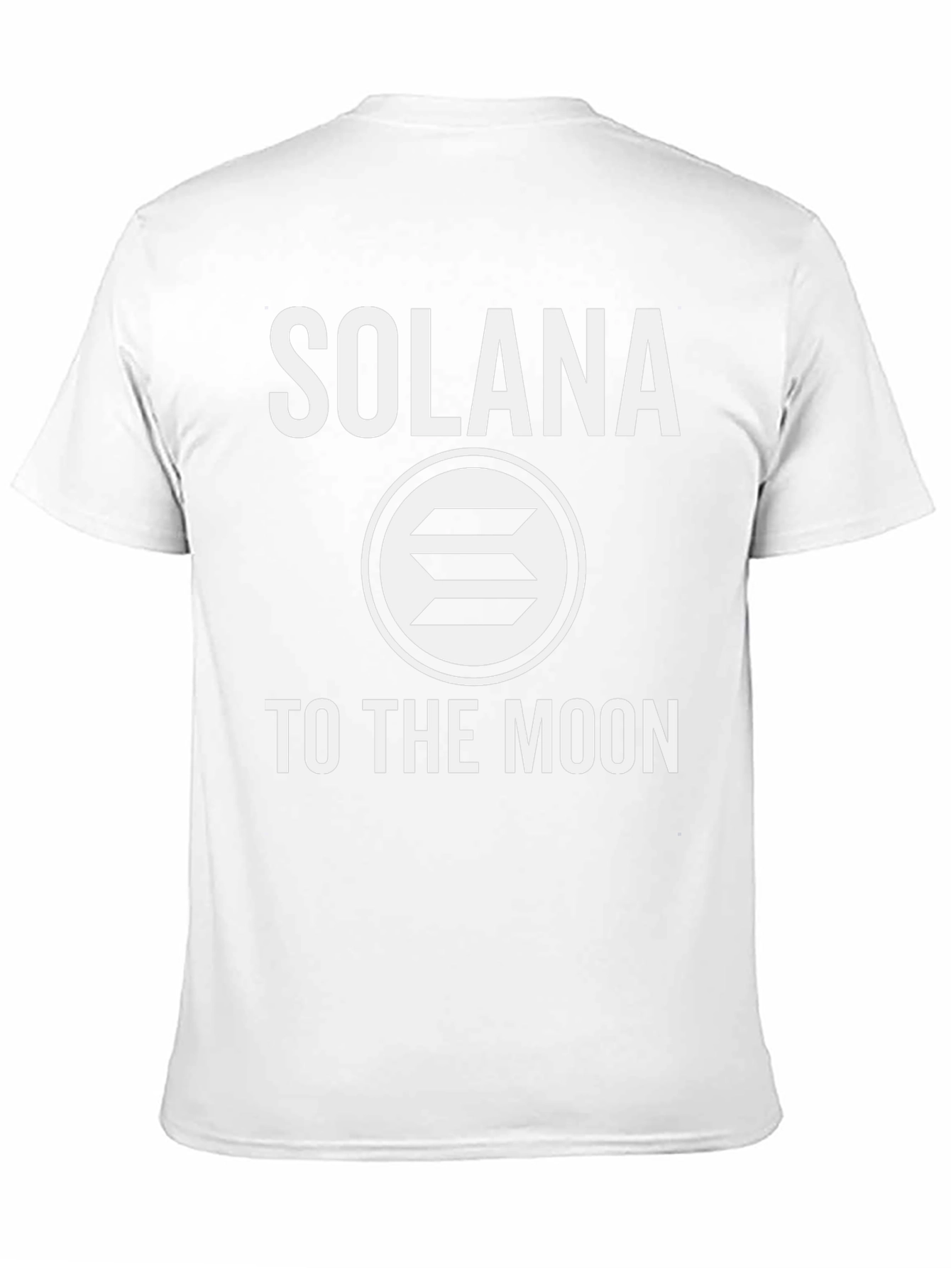 Solana To The Moon T-Shirt - Crypto Meme Tee