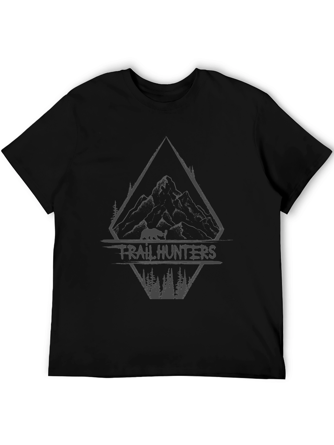 Trail Hunters Graphic Tee - Black