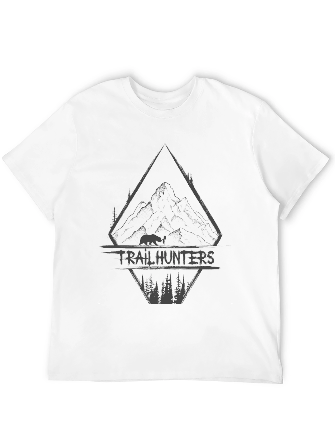 Trail Hunters Graphic Tee - Black