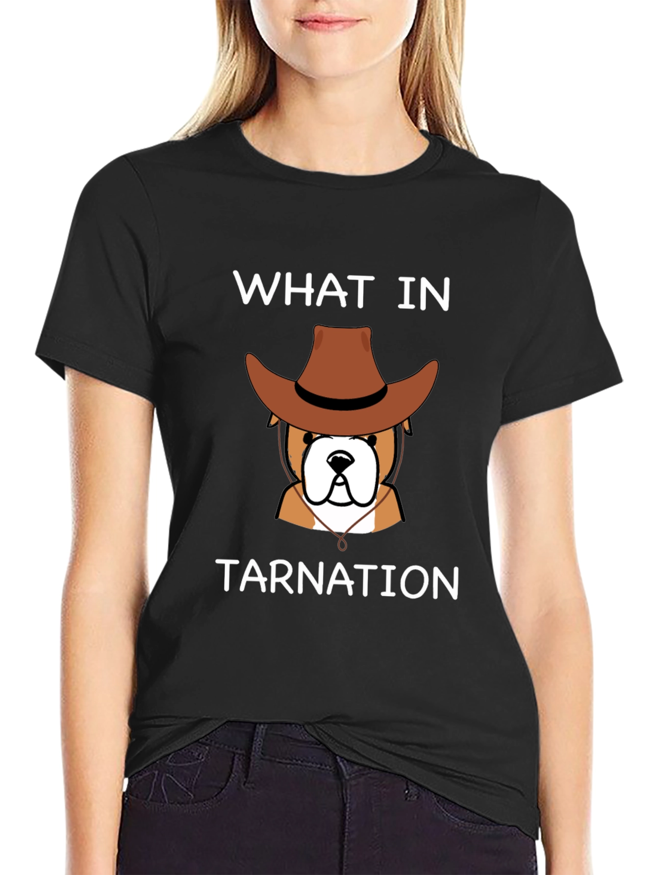 What in Tarnation Bulldog T-Shirt