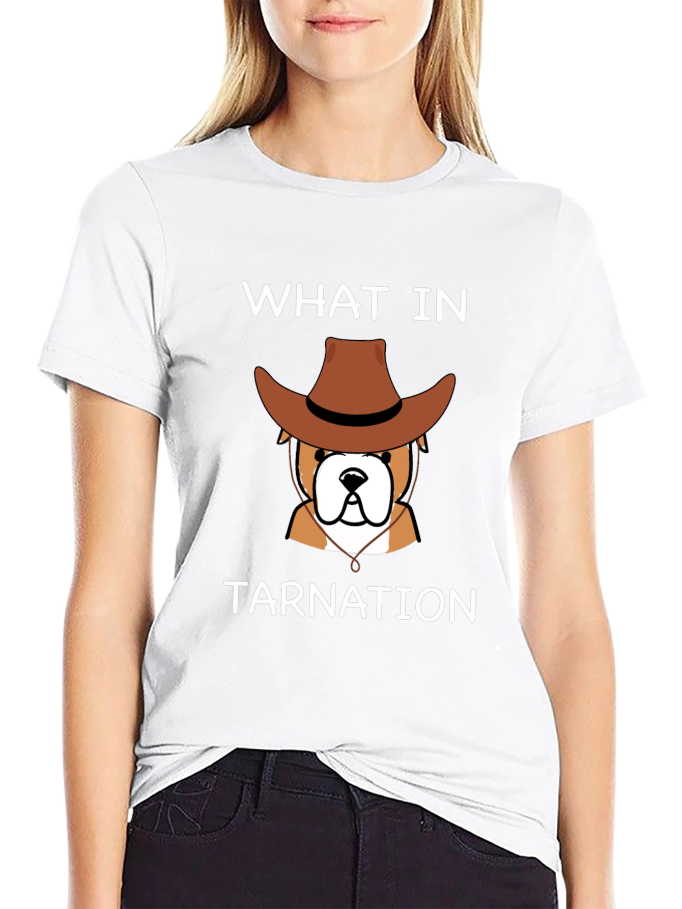 What in Tarnation Bulldog T-Shirt