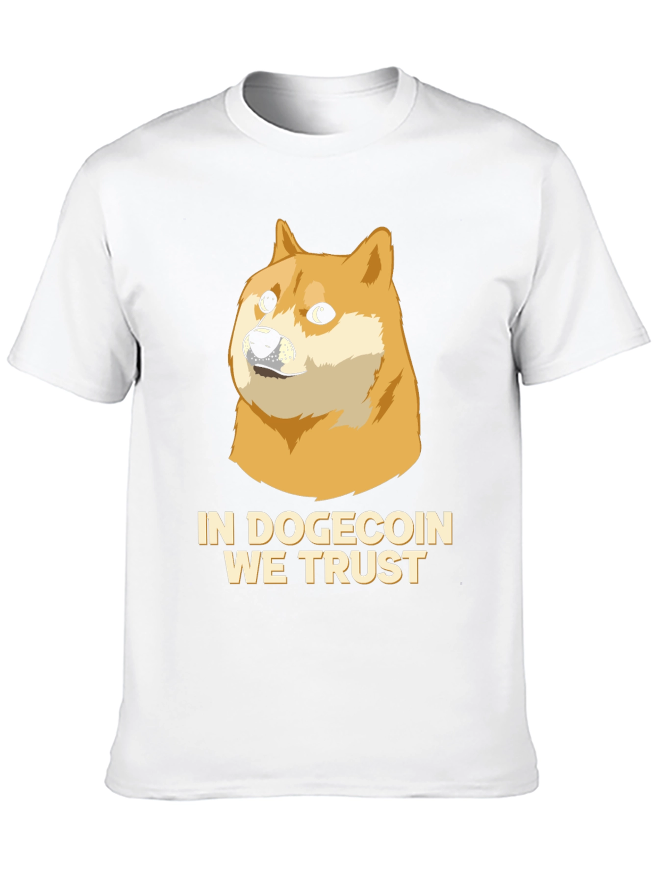 Dogecoin We Trust T-Shirt - Crypto Meme Tee