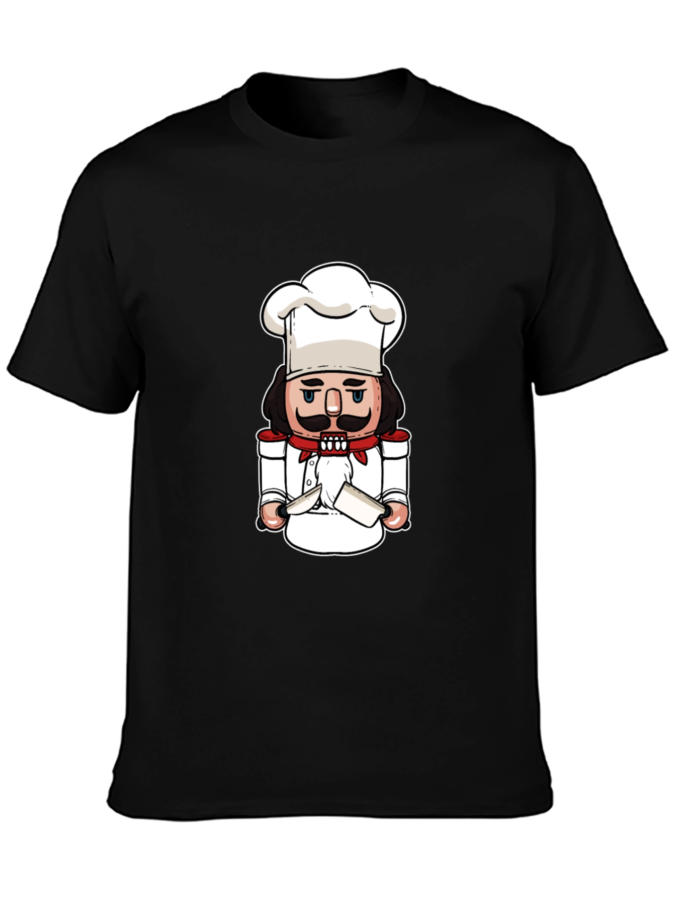 Chef Nutcracker T-Shirt - Culinary Christmas Tee