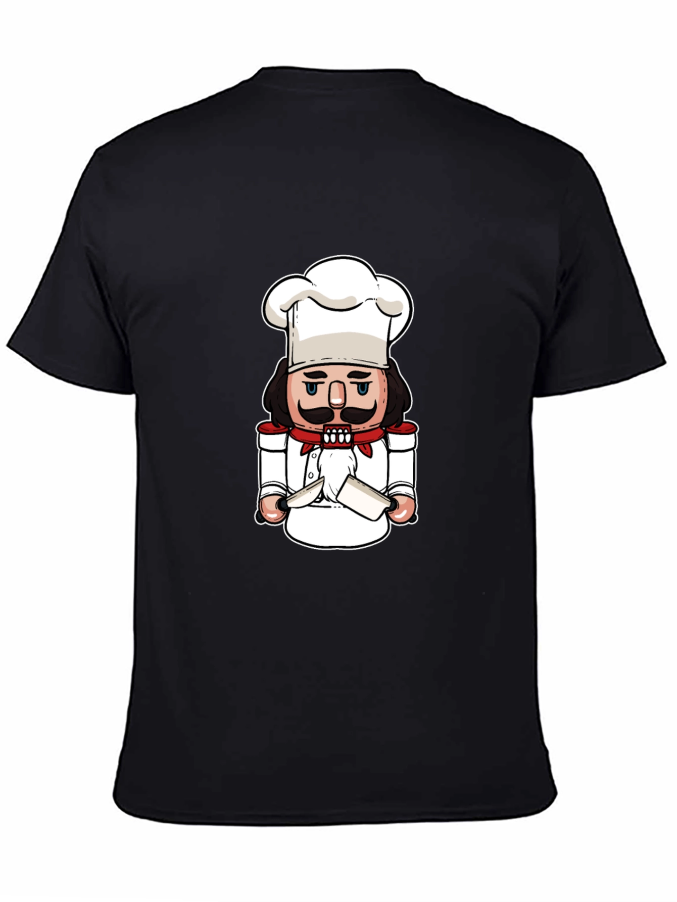 Chef Nutcracker T-Shirt - Culinary Christmas Tee