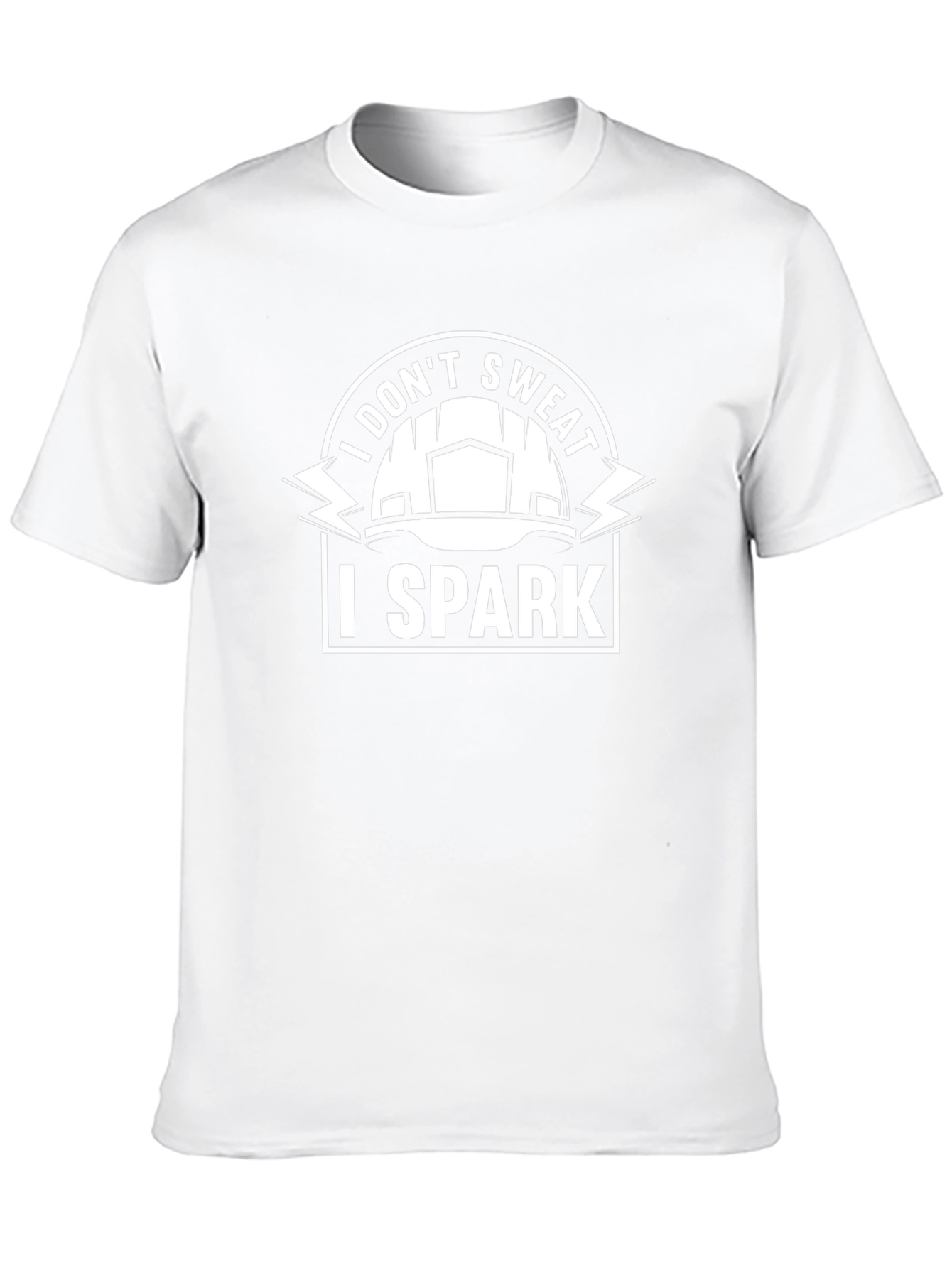 I Dont Sweat I Spark Black T-Shirt