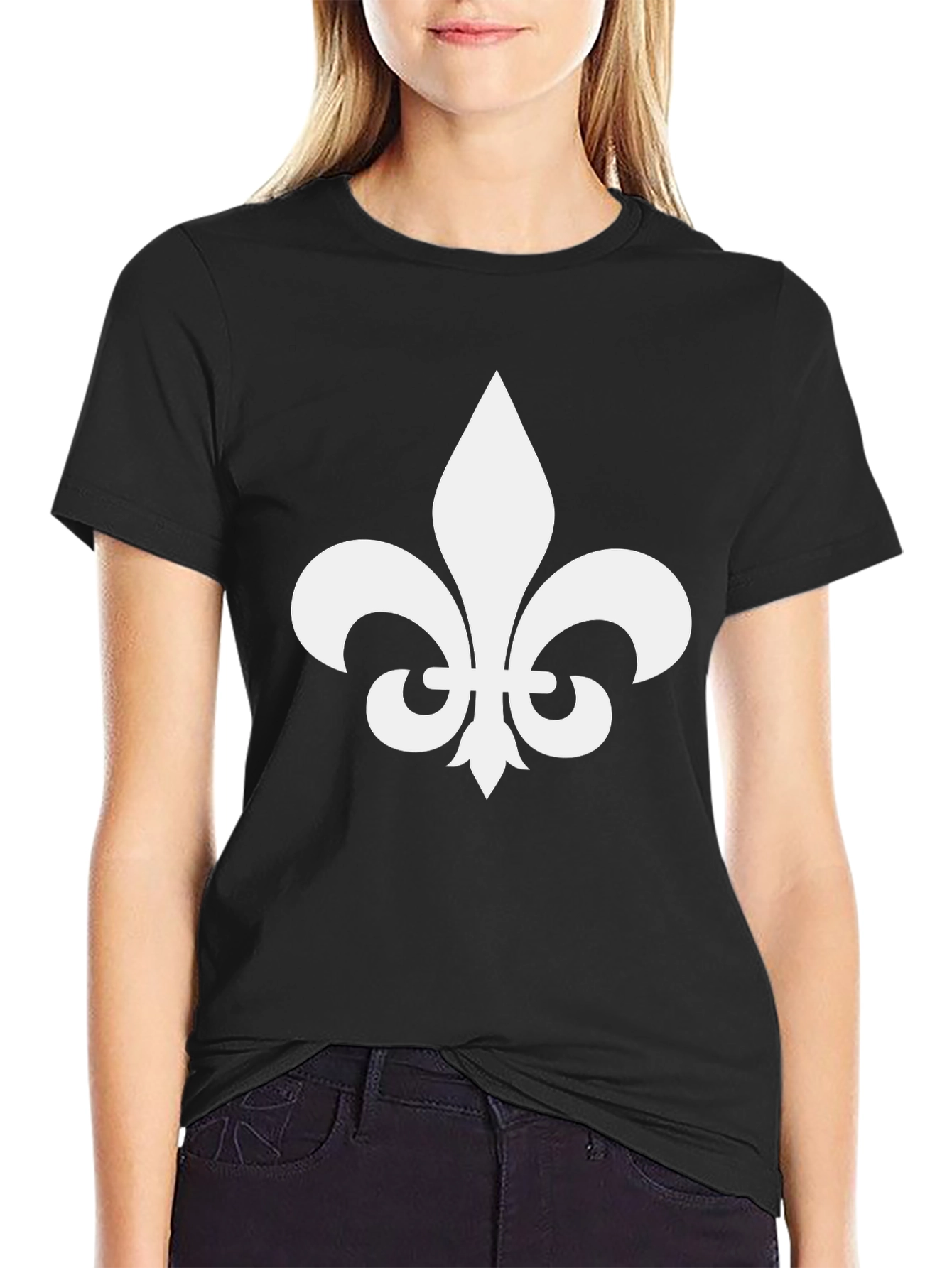 Fleur-de-Lis Graphic Tee - Classic Design