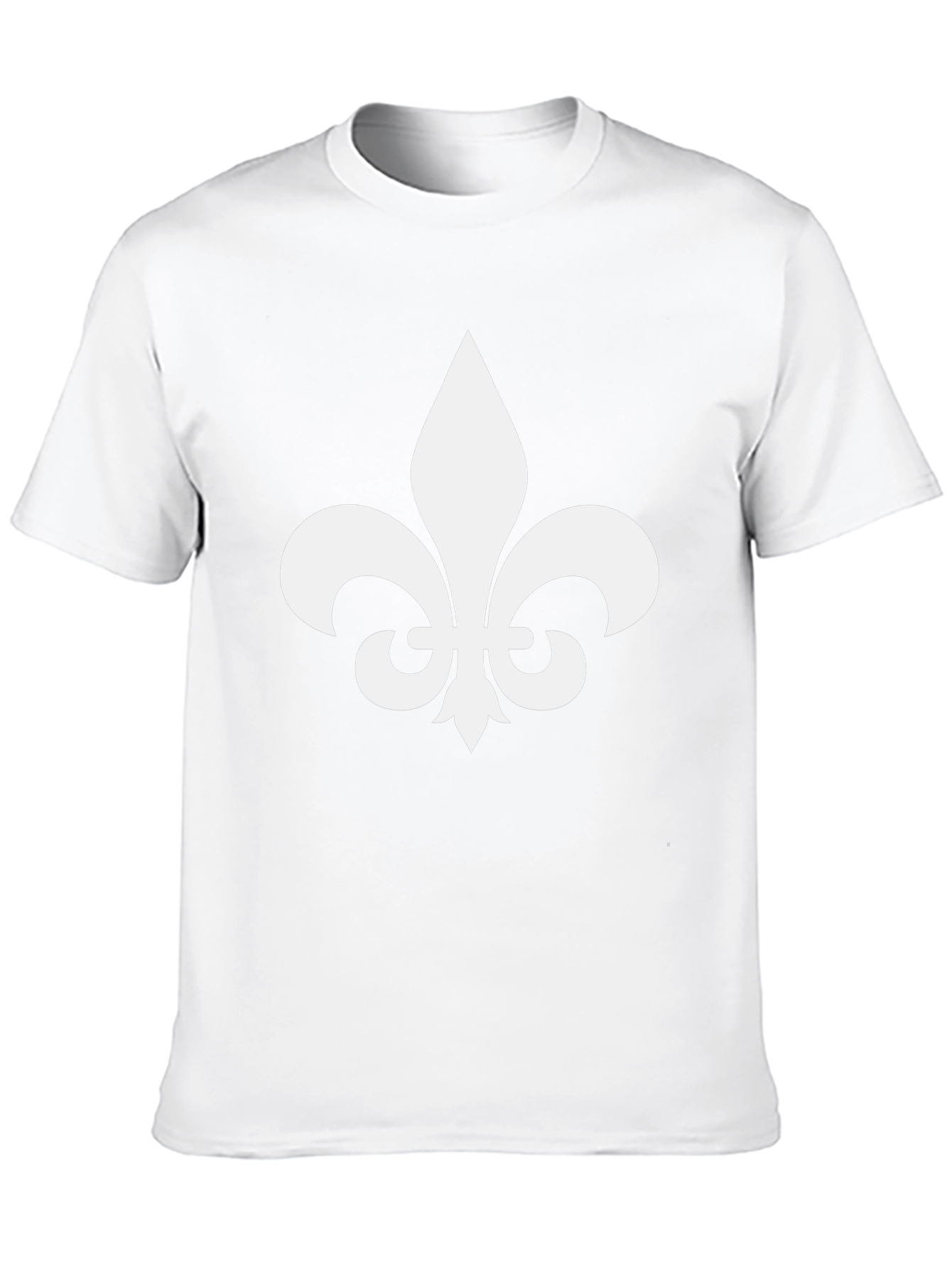 Fleur-de-Lis Graphic Tee - Classic Design