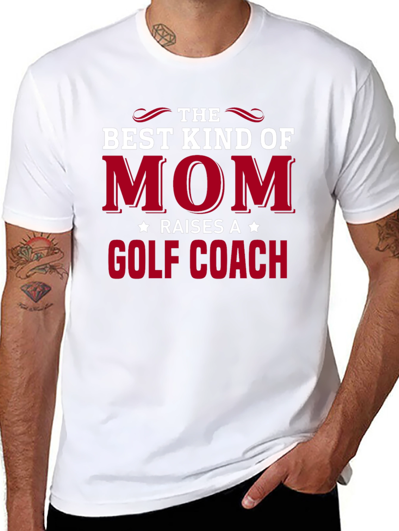 Best Kind of Mom Golf Coach T-Shirt