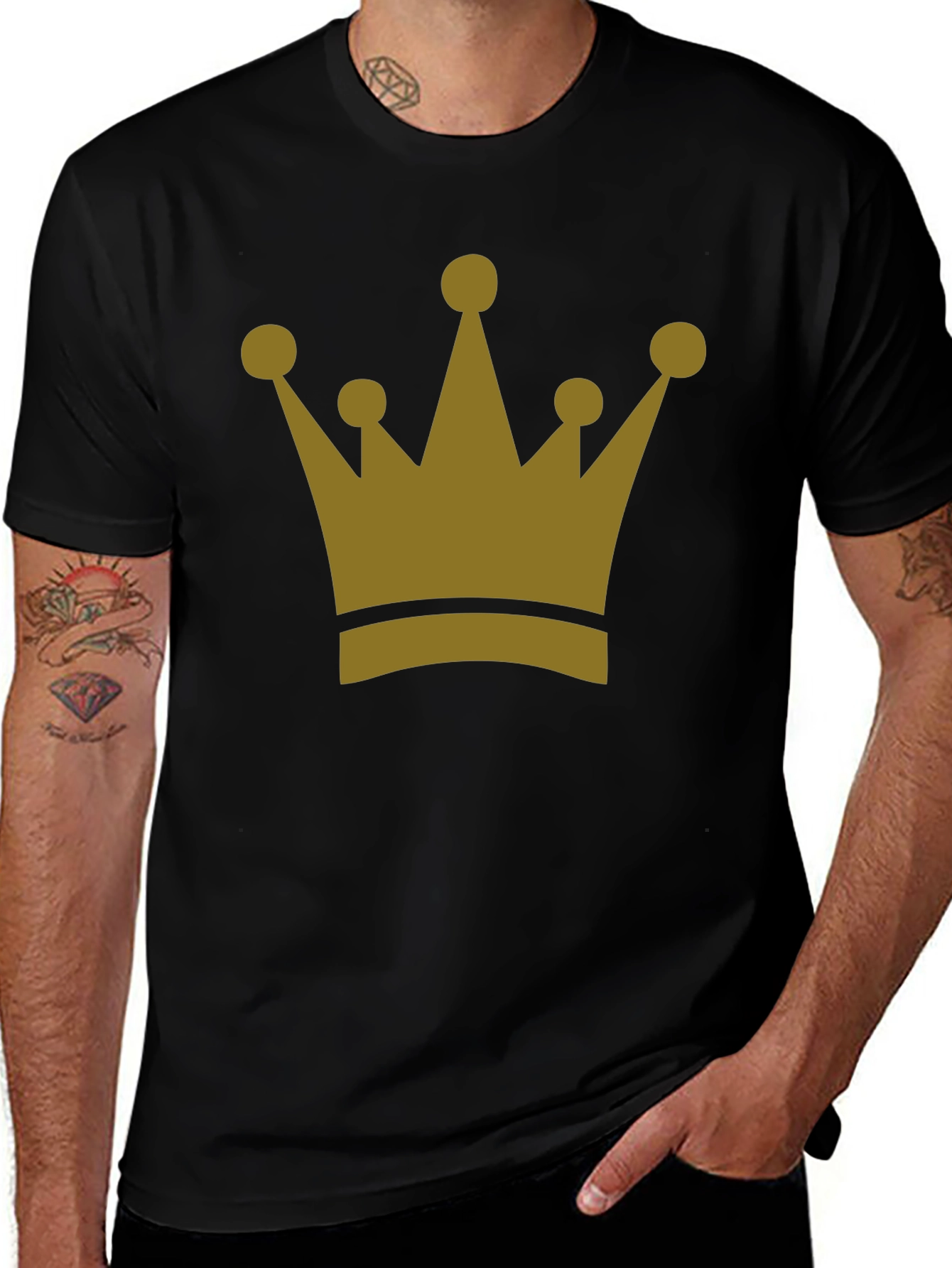 Crown Graphic Tee - King Style