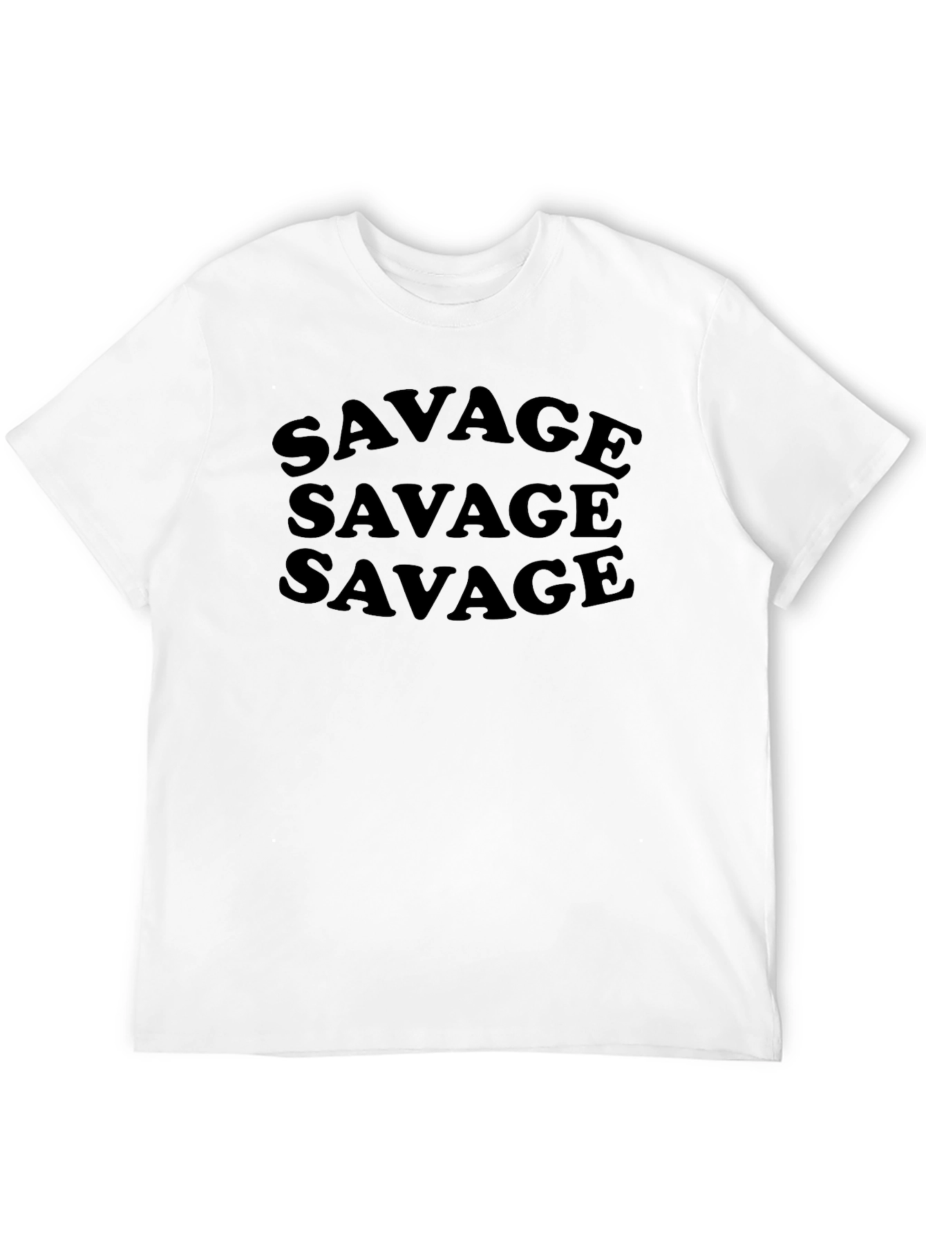 Savage Graphic Tee - Trendy Statement Shirt
