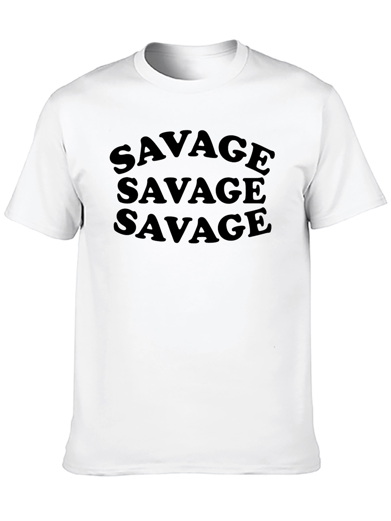 Savage Graphic Tee - Trendy Statement Shirt
