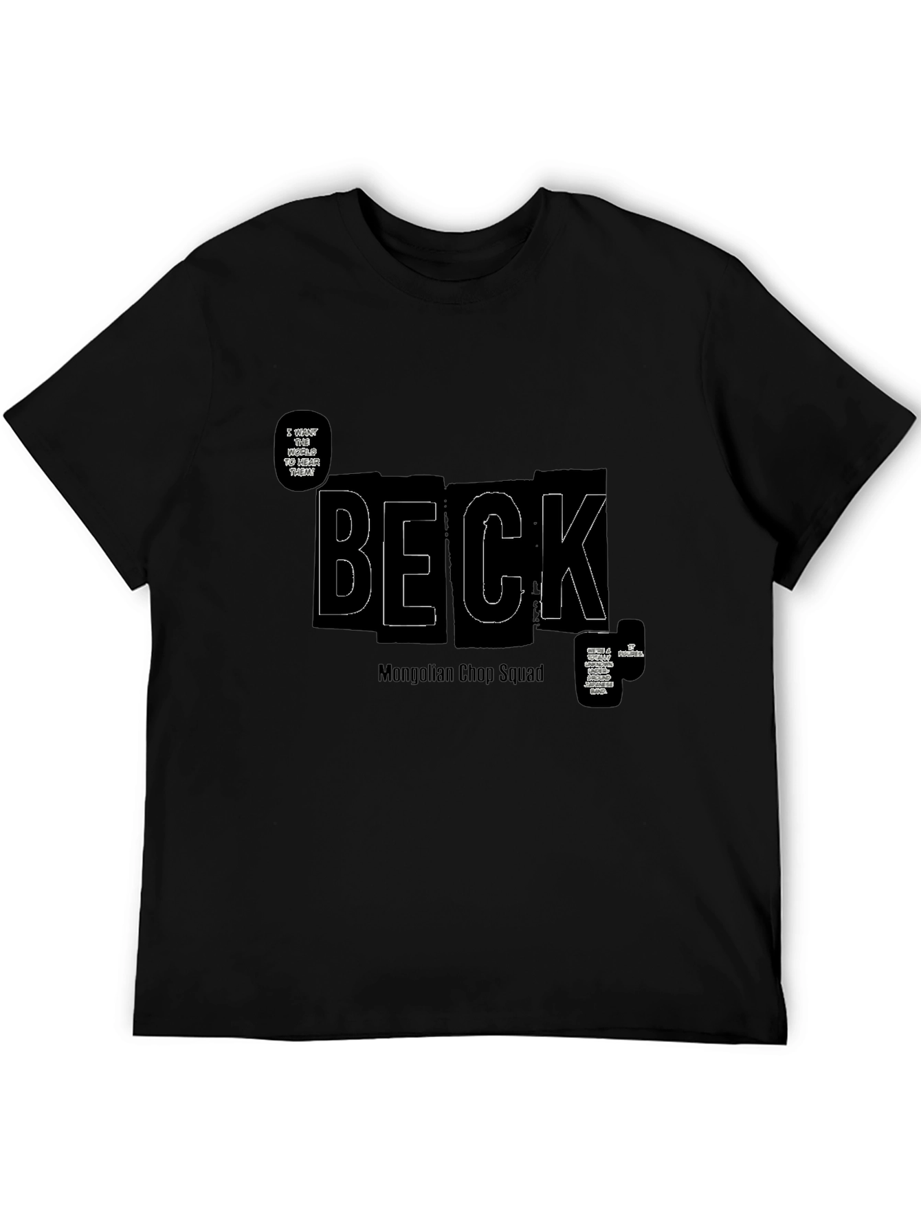 BECK Mongolian Chop Squad Black T-Shirt