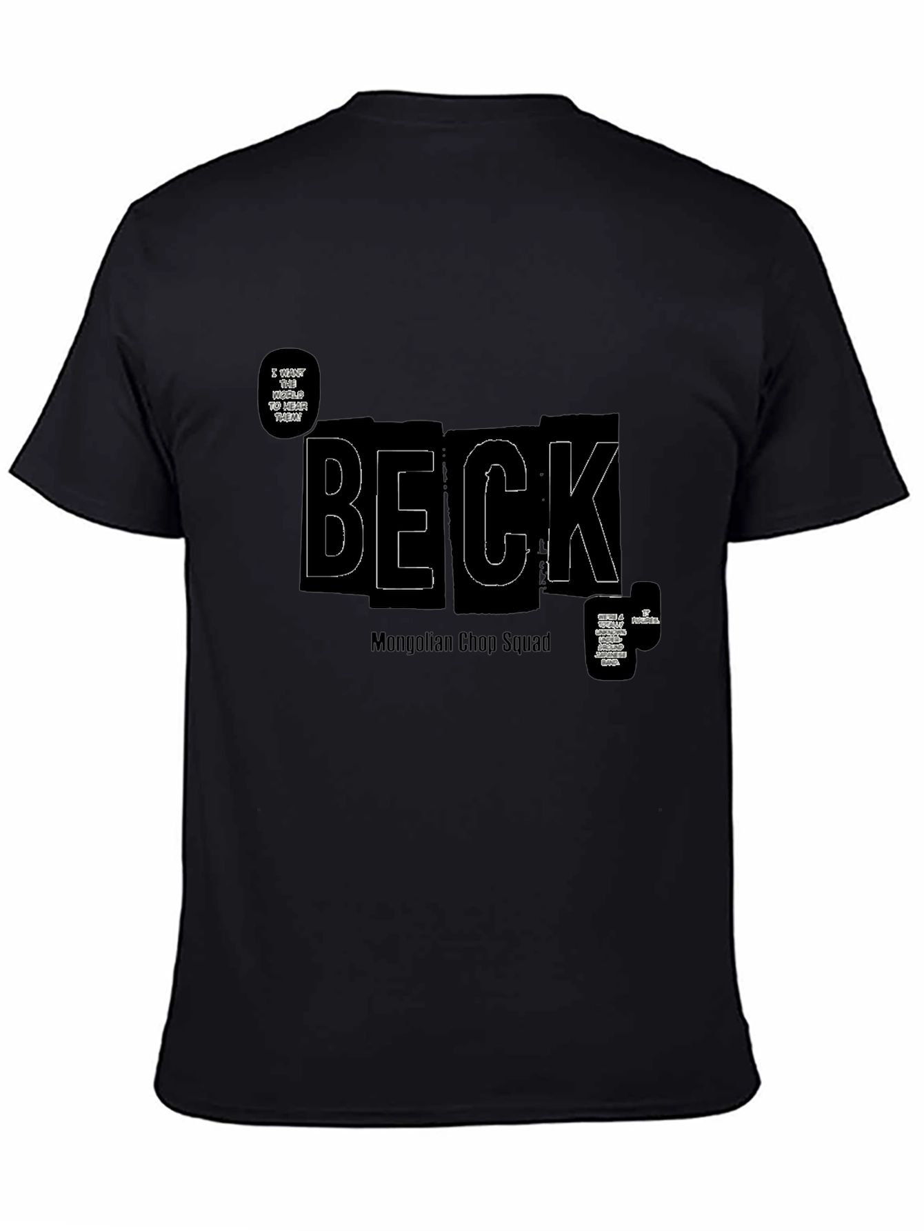 BECK Mongolian Chop Squad Black T-Shirt