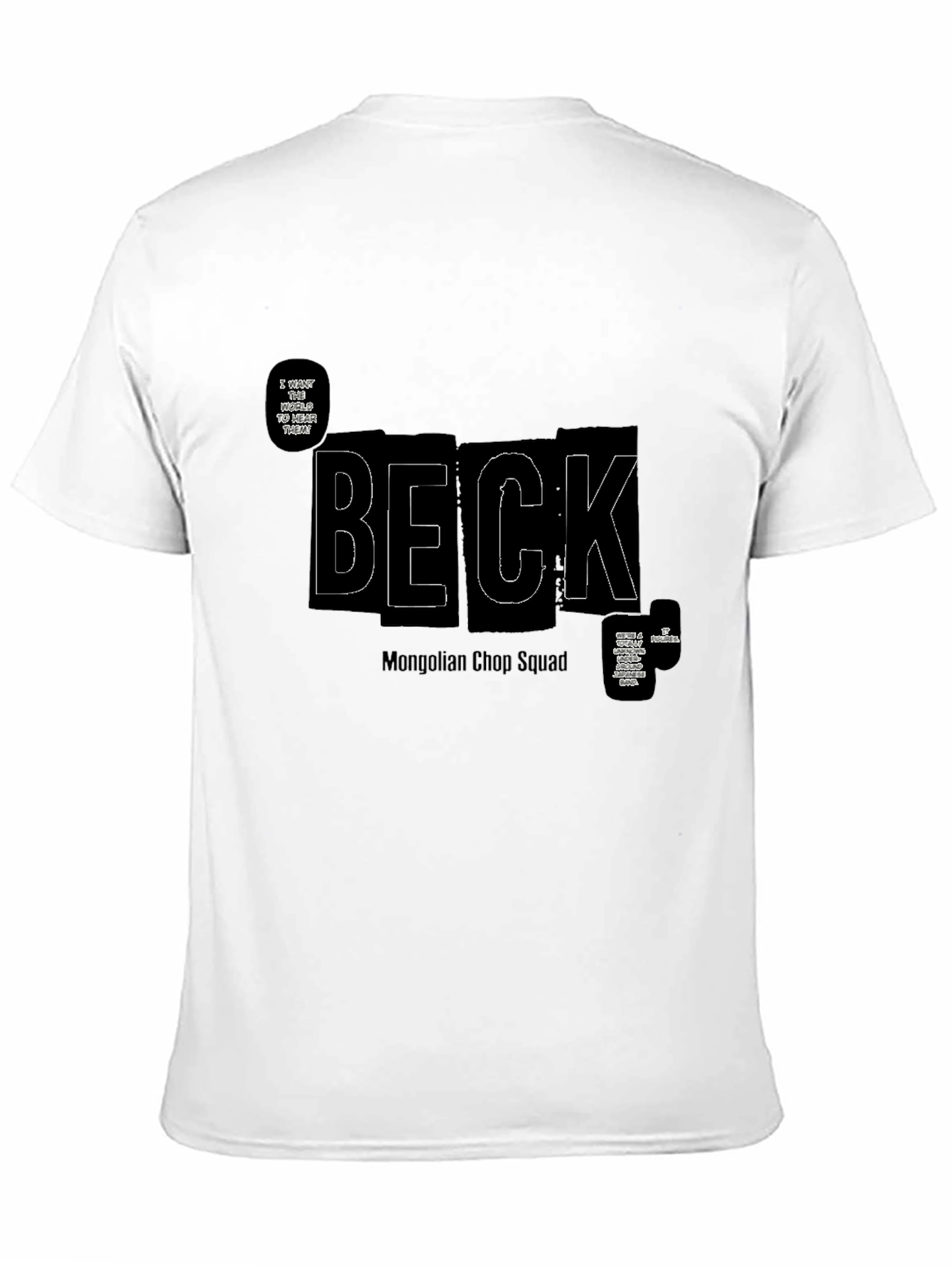 BECK Mongolian Chop Squad Black T-Shirt
