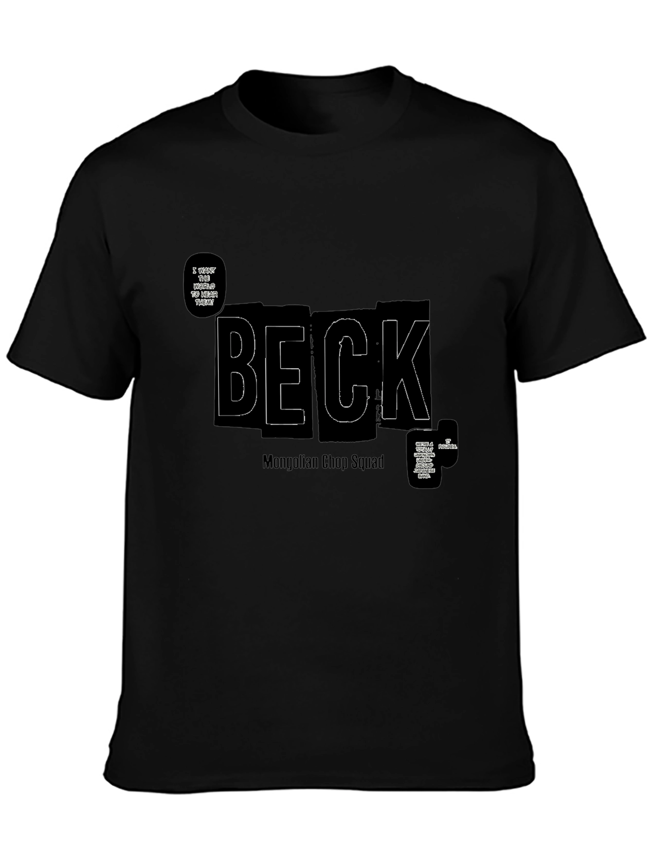 BECK Mongolian Chop Squad Black T-Shirt