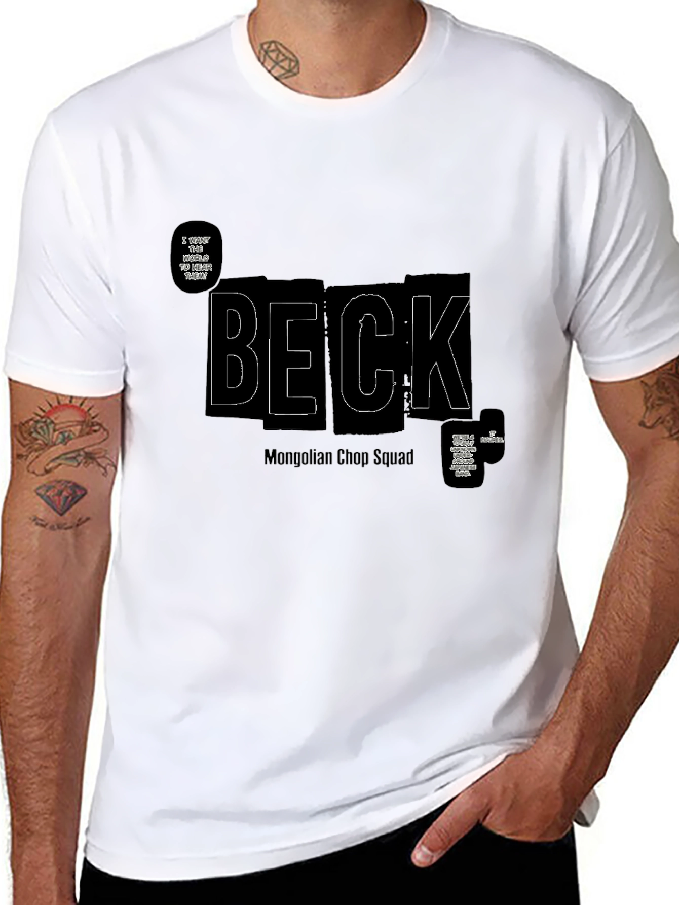 BECK Mongolian Chop Squad Black T-Shirt