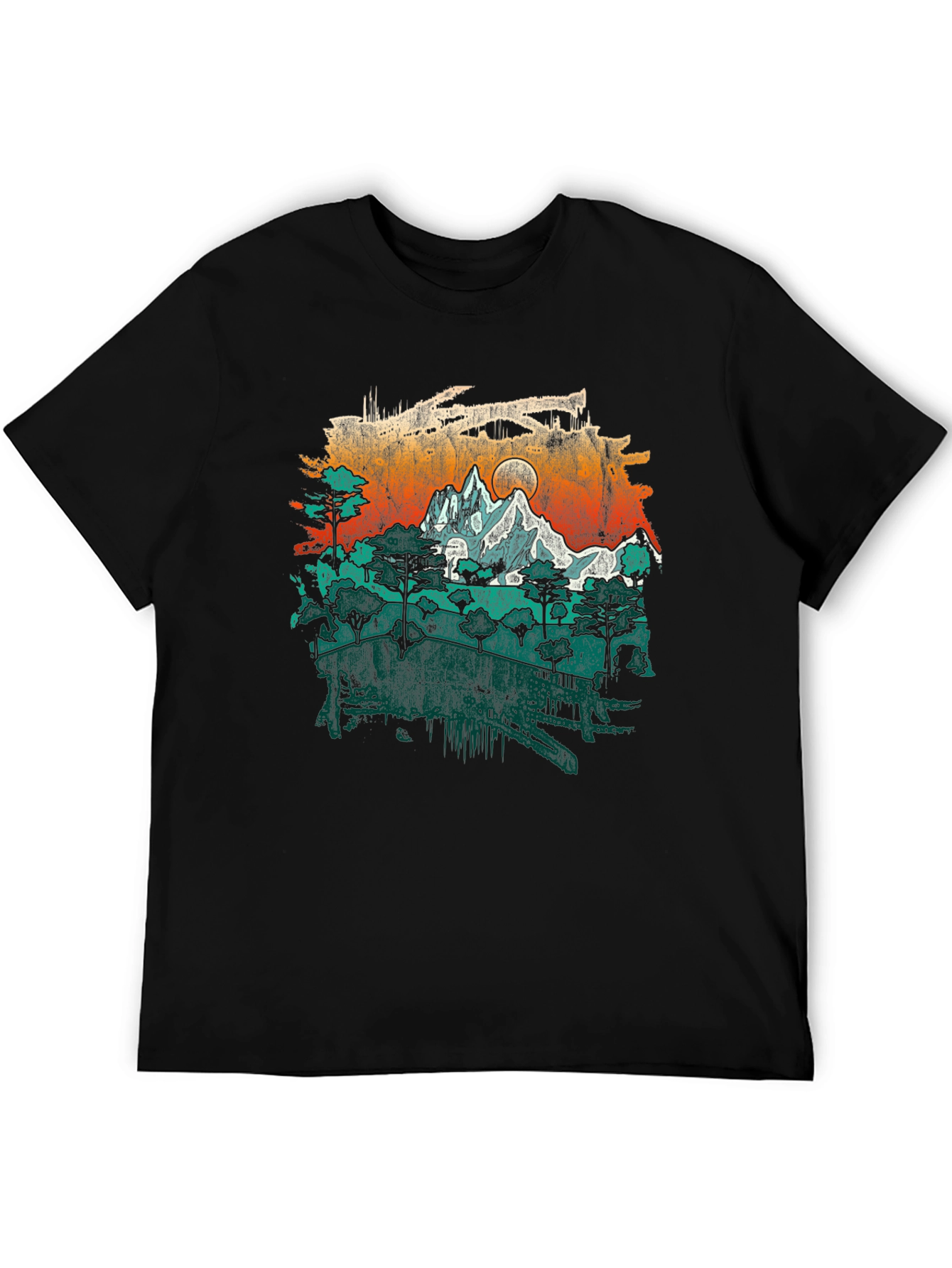 Mountain Adventure Graphic Tee - Nature Lovers Shirt