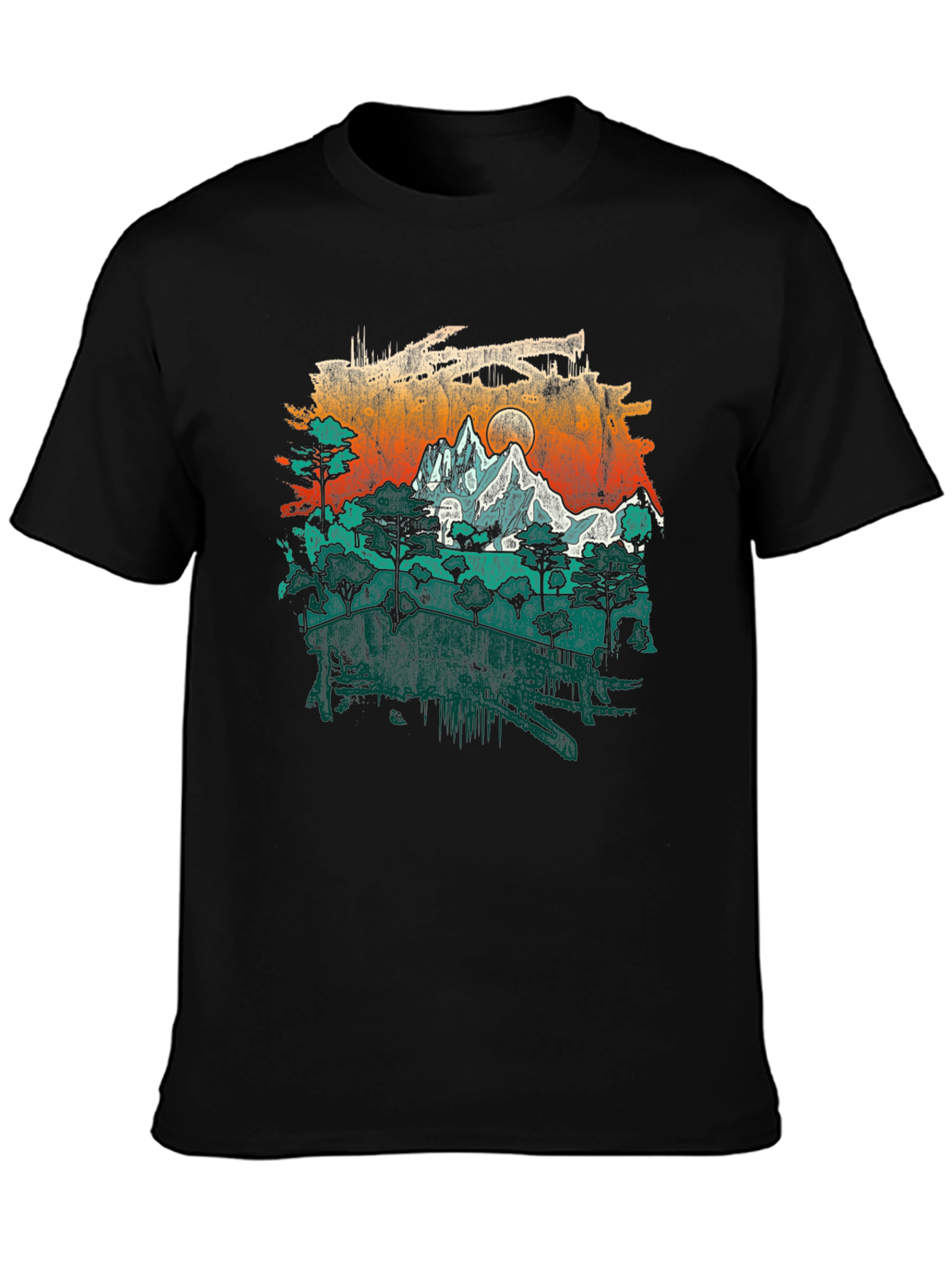Mountain Adventure Graphic Tee - Nature Lovers Shirt