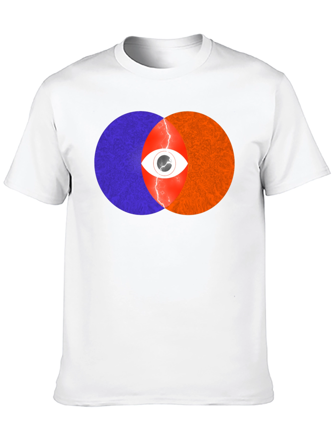 Abstract Eye Graphic T-Shirt - Unique Design Tee