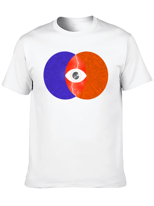 Abstract Eye Graphic T-Shirt - Unique Design Tee